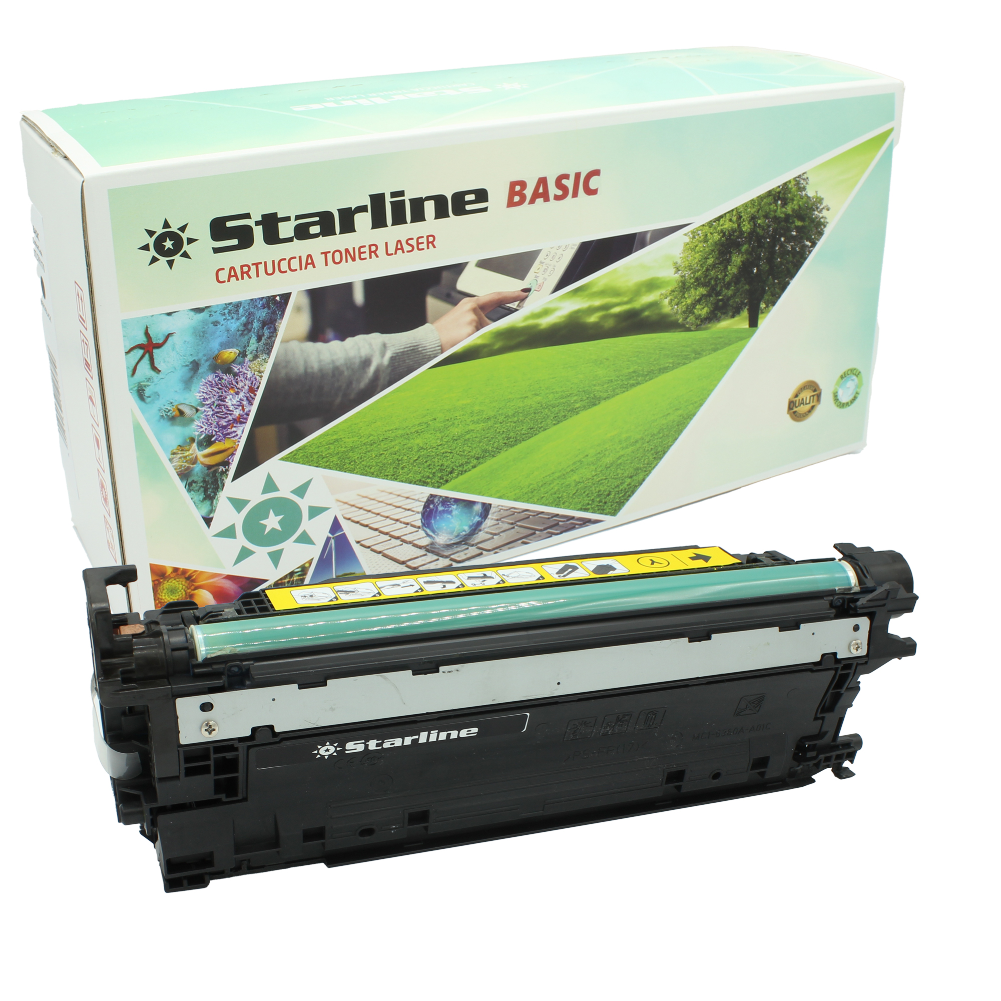 Starline - Toner Compatibile per HP 504A - …