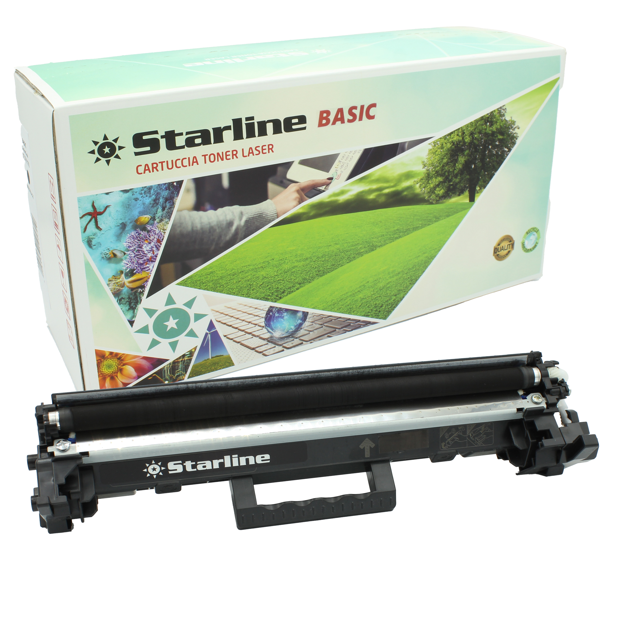 Starline - Toner Compatibile per HP 30A - …