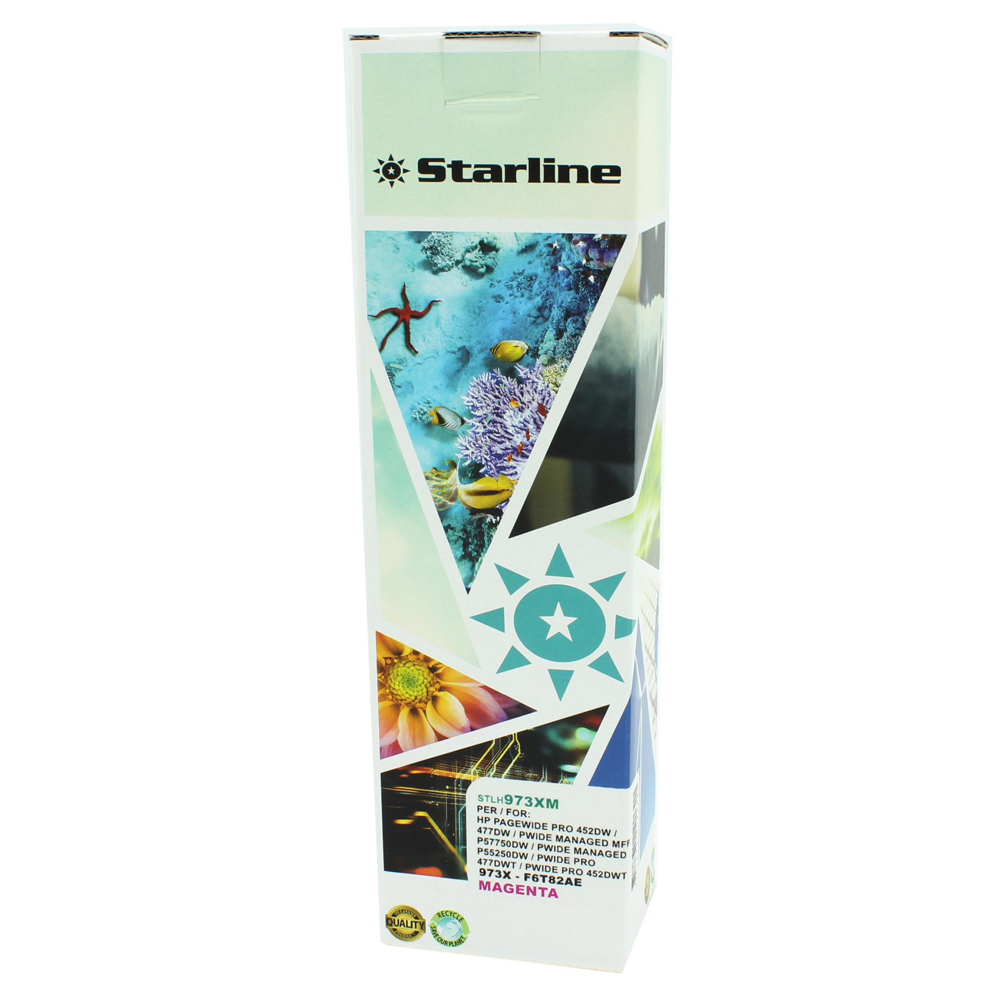 Starline - Toner Ricostruito per HP 973- Magenta …