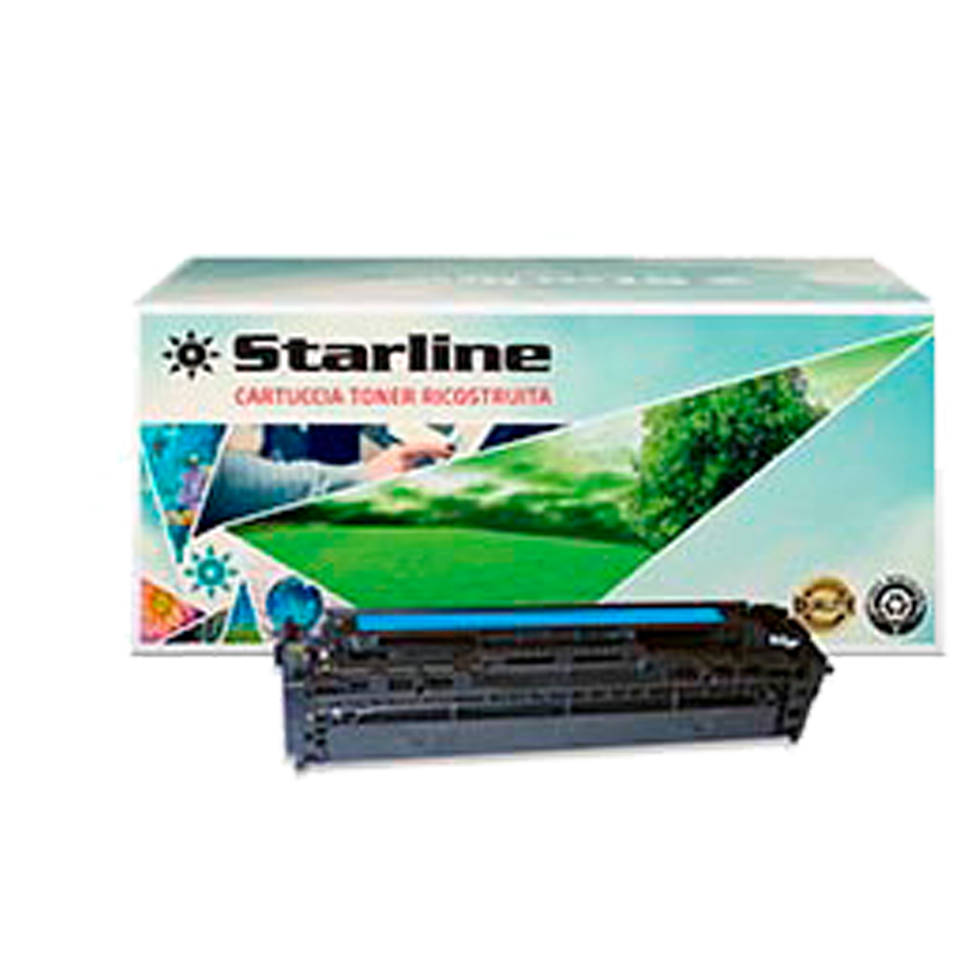 Starline - Toner Ricostruito - per HP 125A …