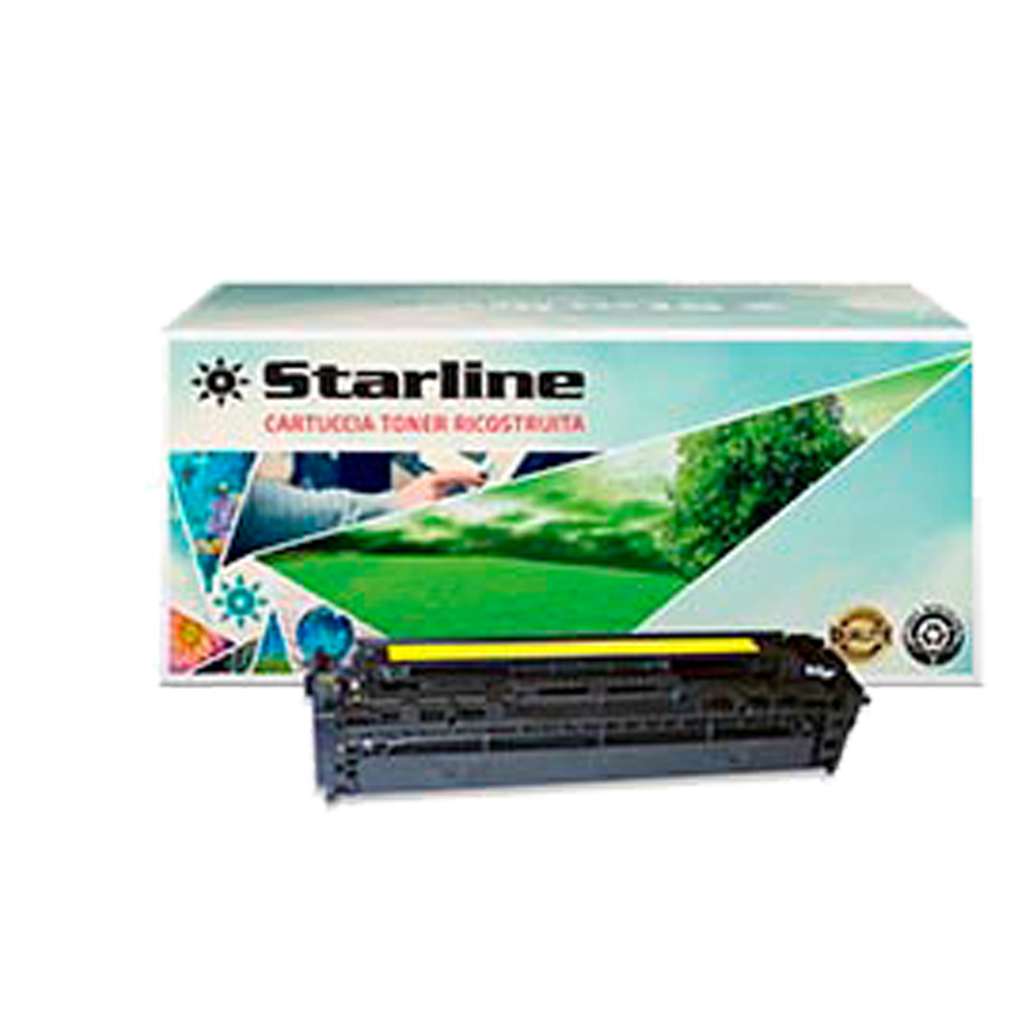Starline - Toner Ricostruito - per HP 125A …