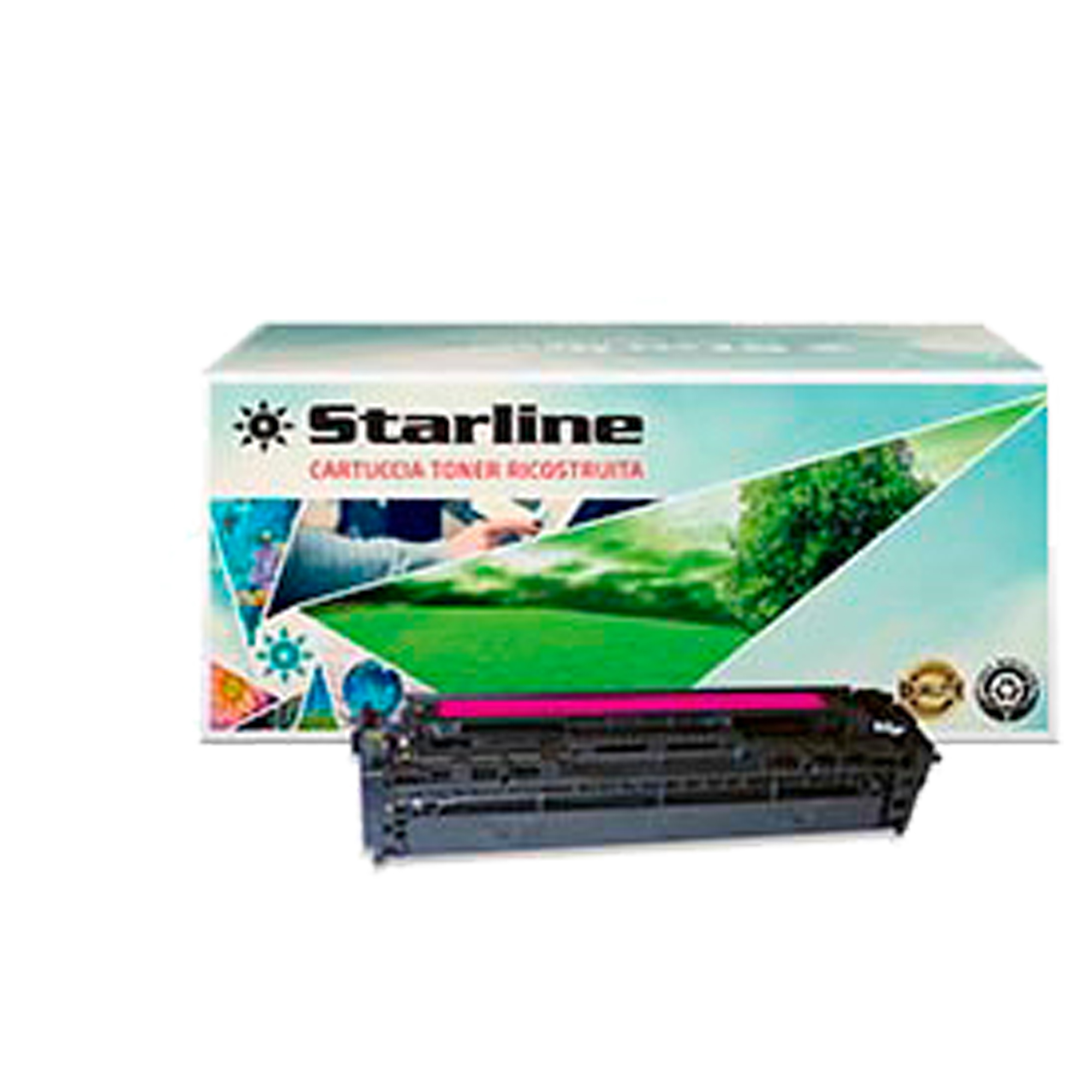 Starline - Toner Ricostruito - per HP 125A …