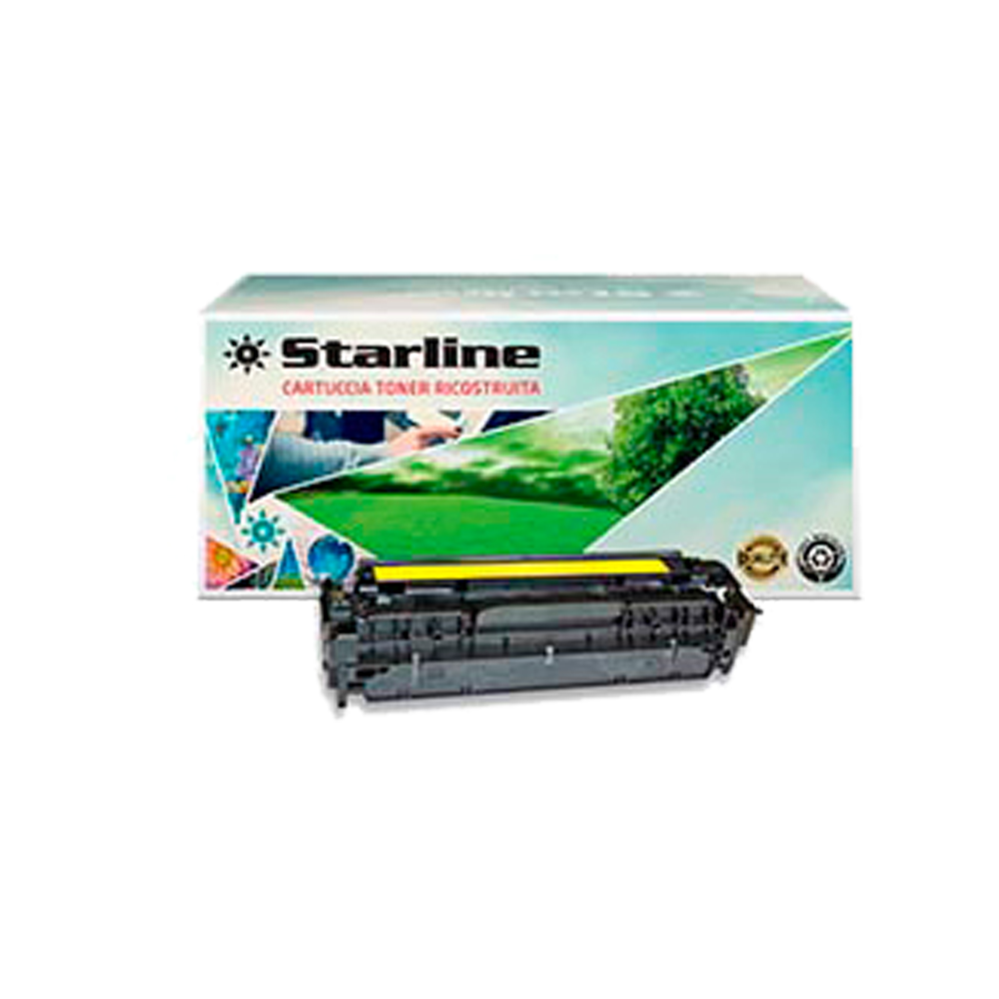 Starline - Toner Ricostruito - per HP 304A …