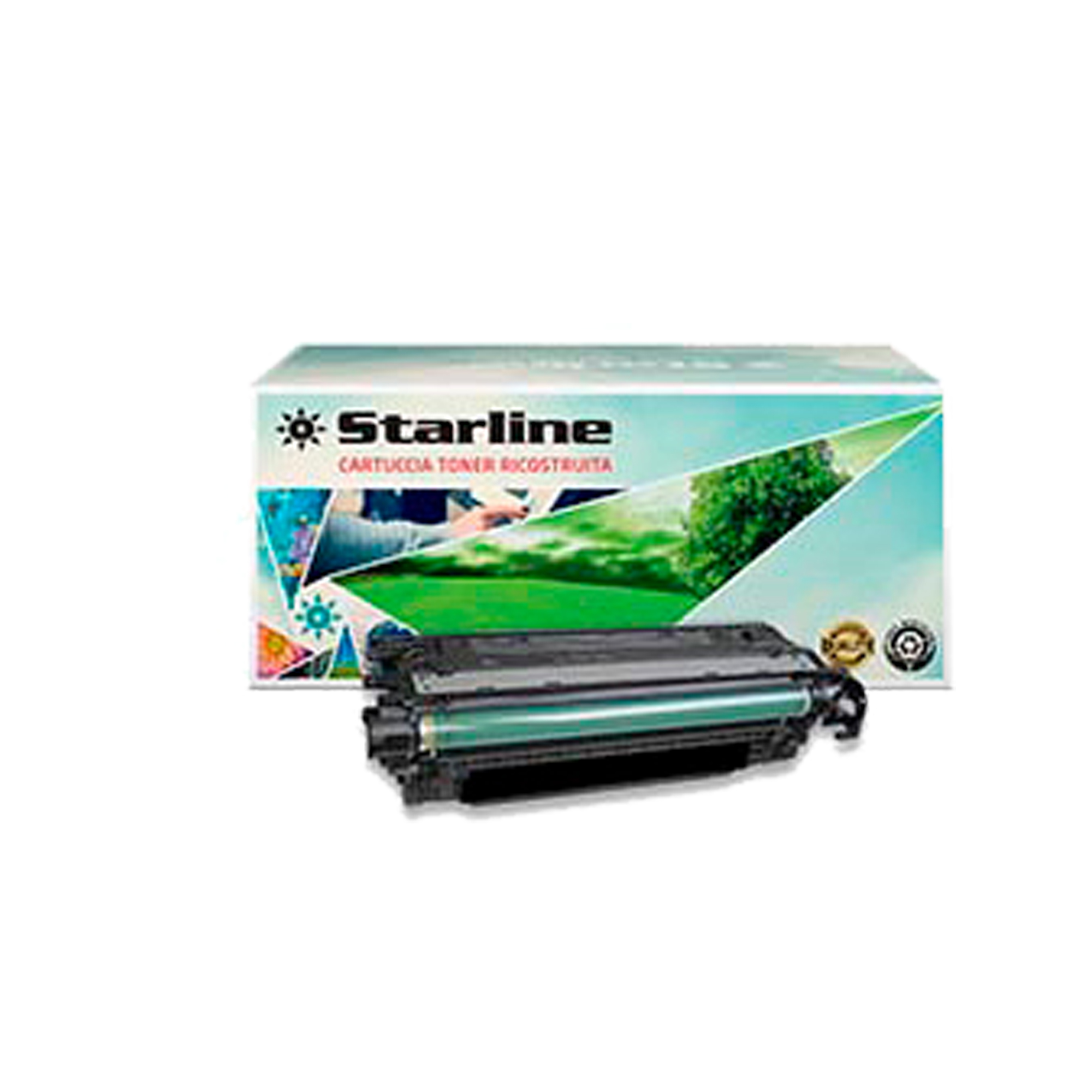 Starline - Toner Ricostruito - per HP 504A …