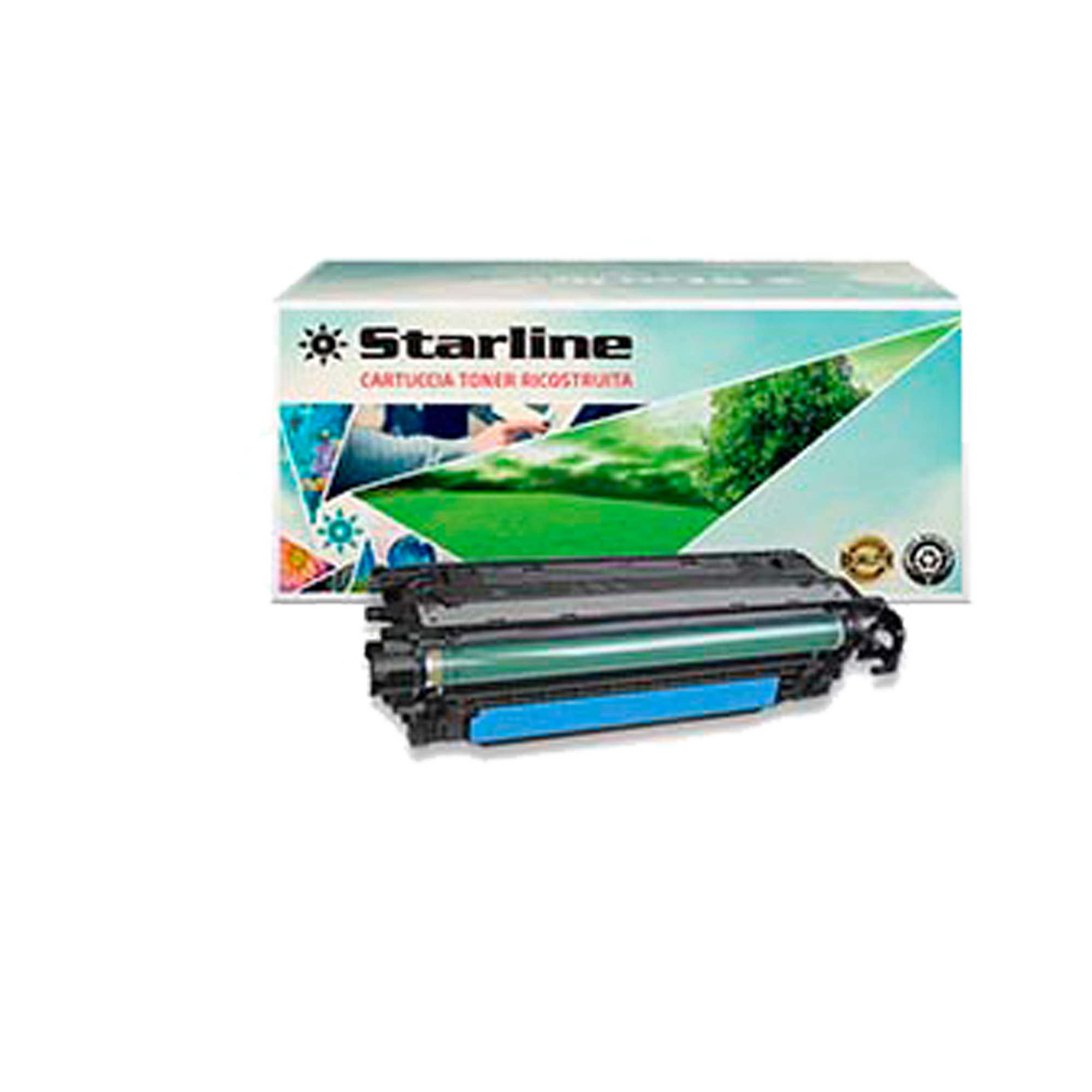 Starline - Toner Ricostruito - per HP 504A …