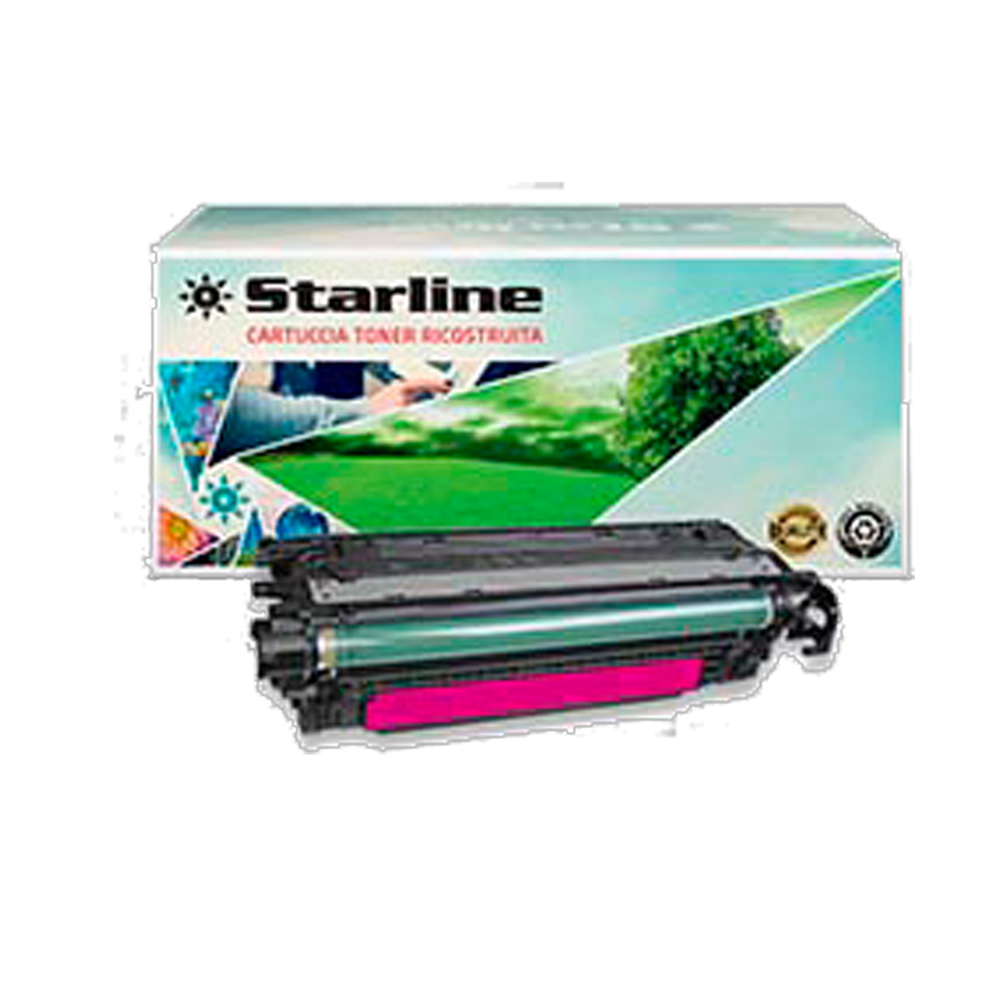Starline - Toner Ricostruito - per HP 504A …