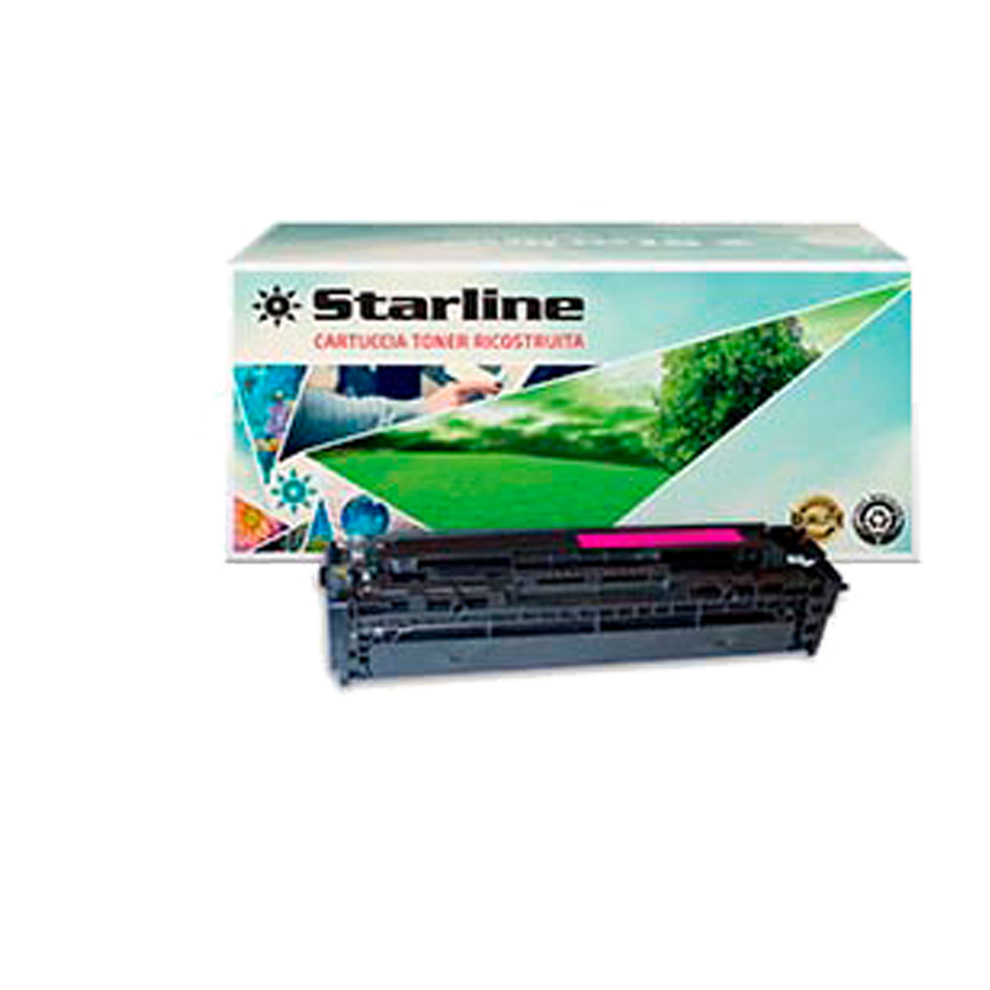 Starline - Toner Ricostruito - per HP 128A- …