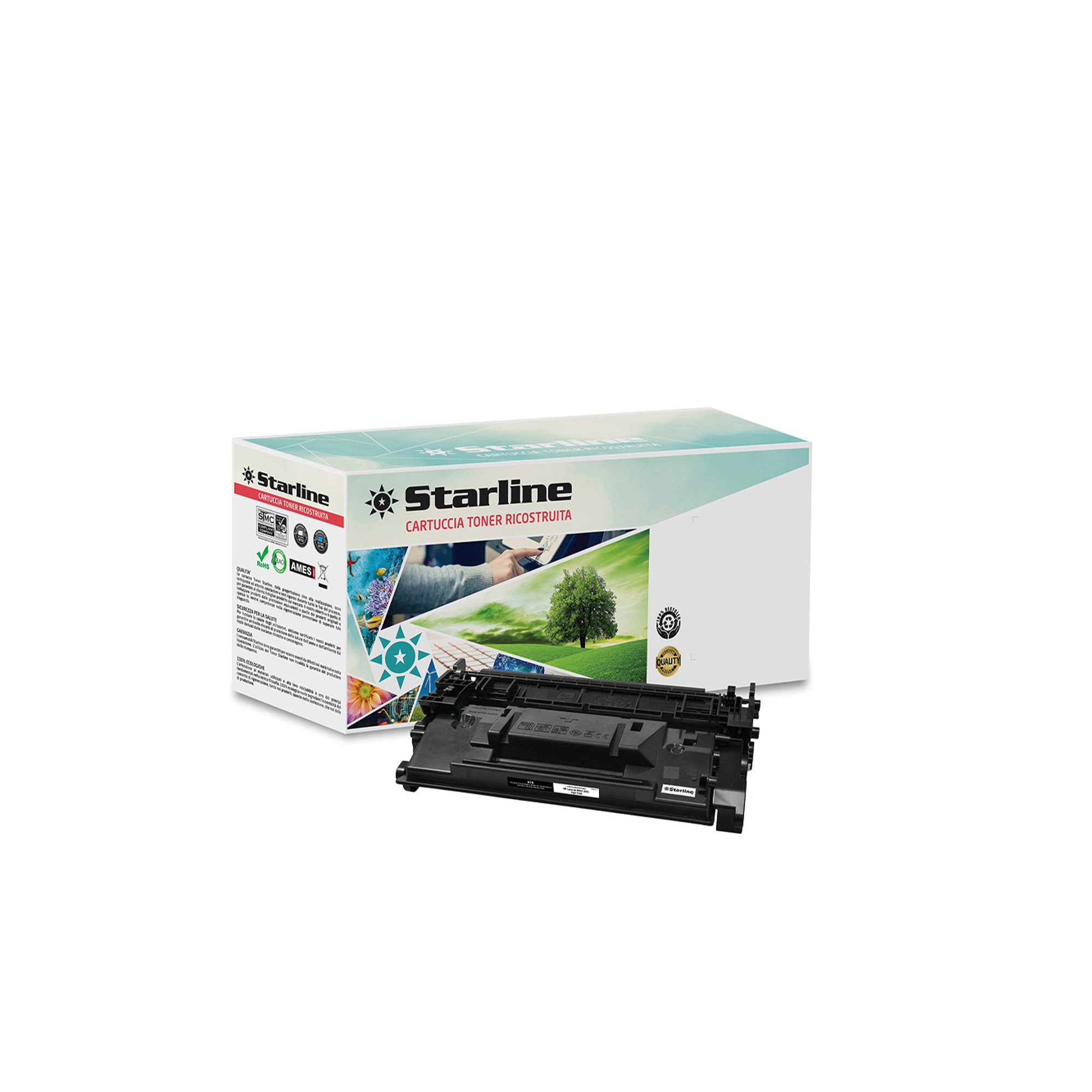 Starline - Toner Ricostruito - per HP 26X …
