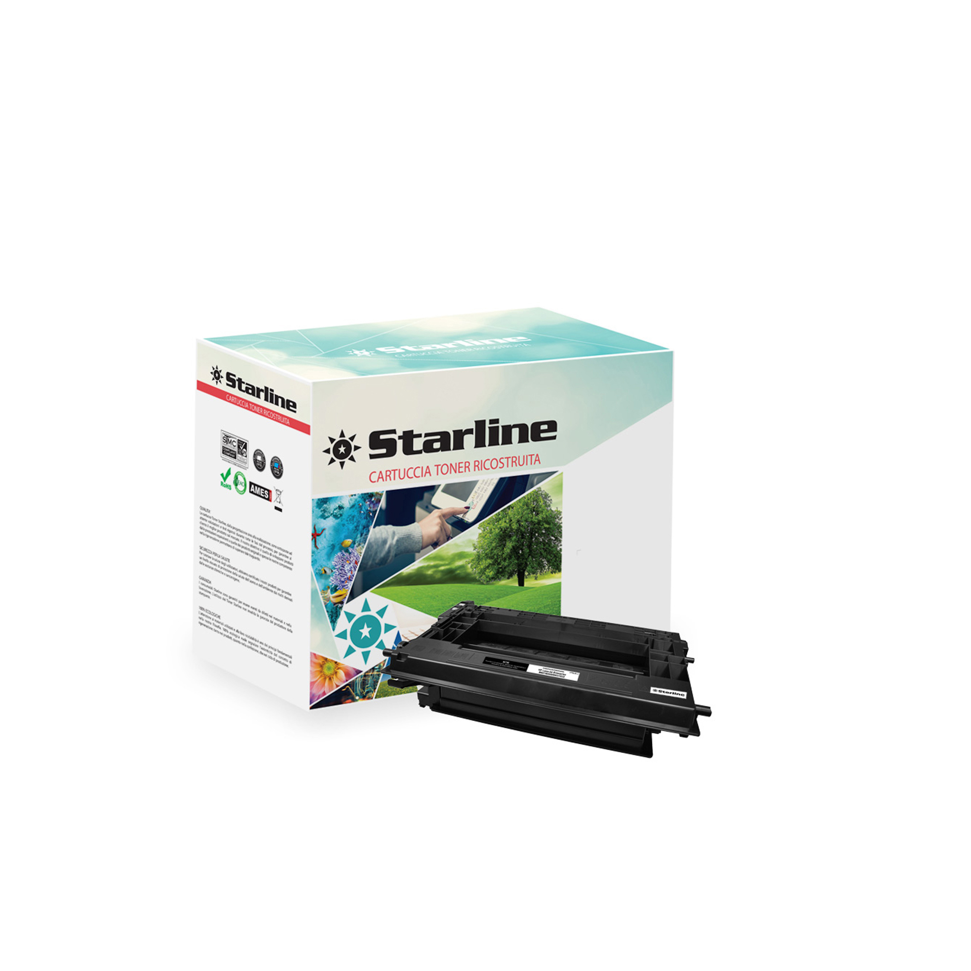 Starline - Toner Ricostruito - per HP - …