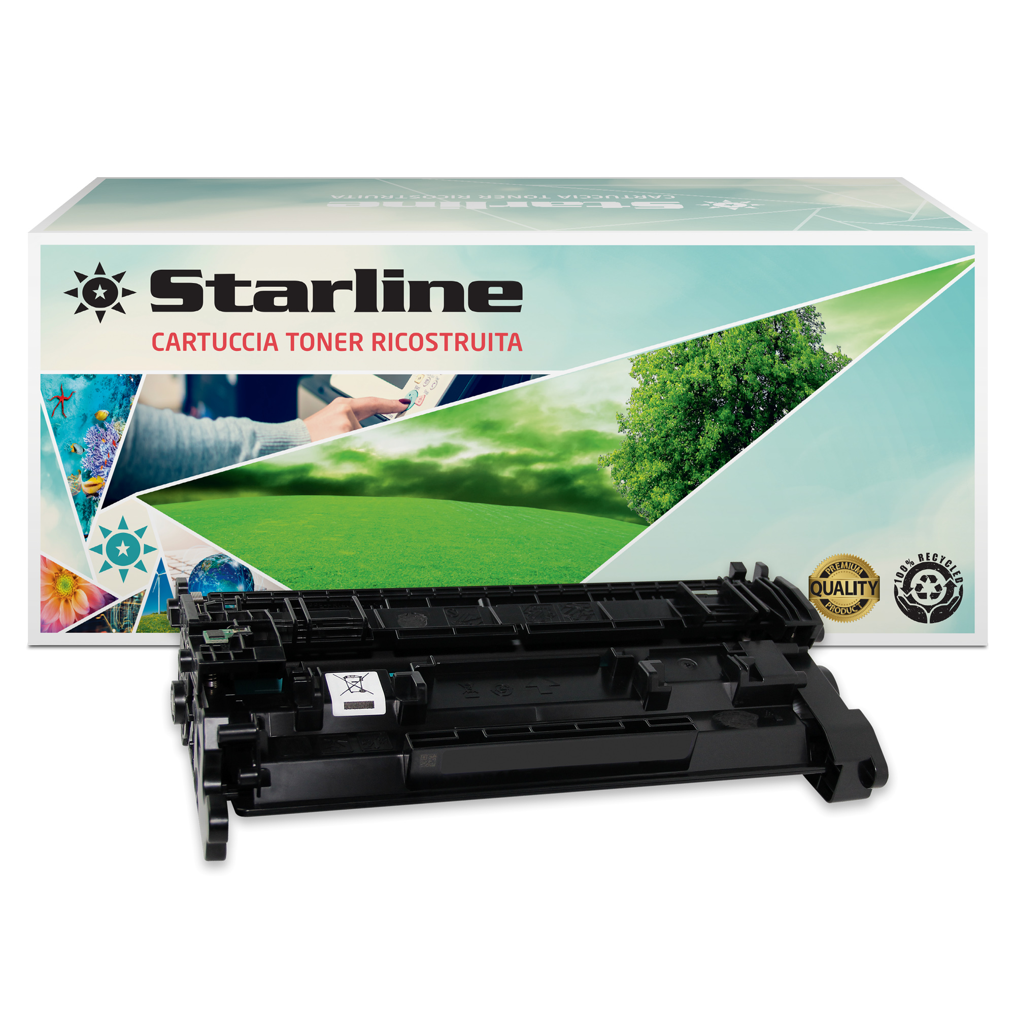 Starline - Toner Ricostruito - per HP 59A …