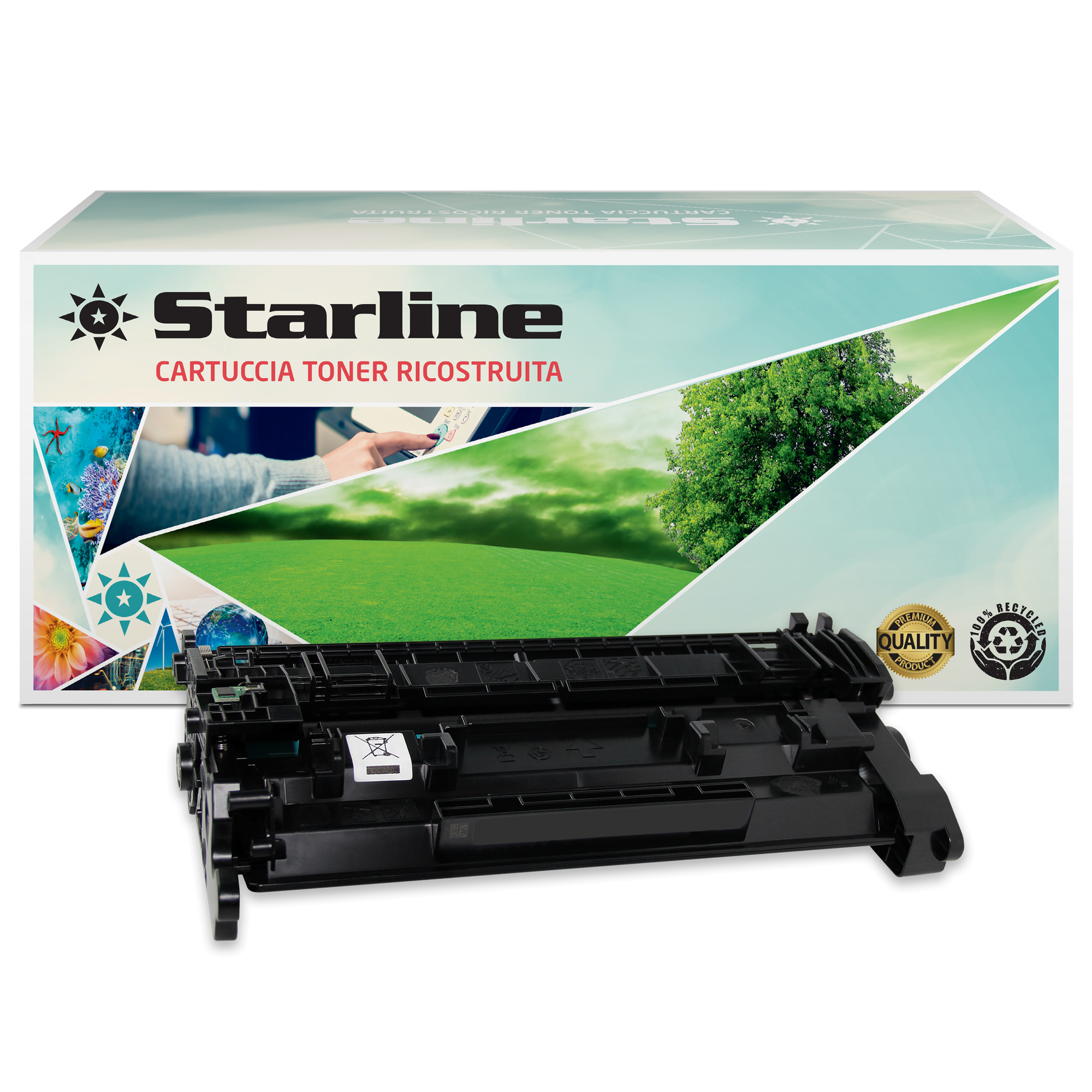 Starline - Toner Ricostruito - per HP 59X- …