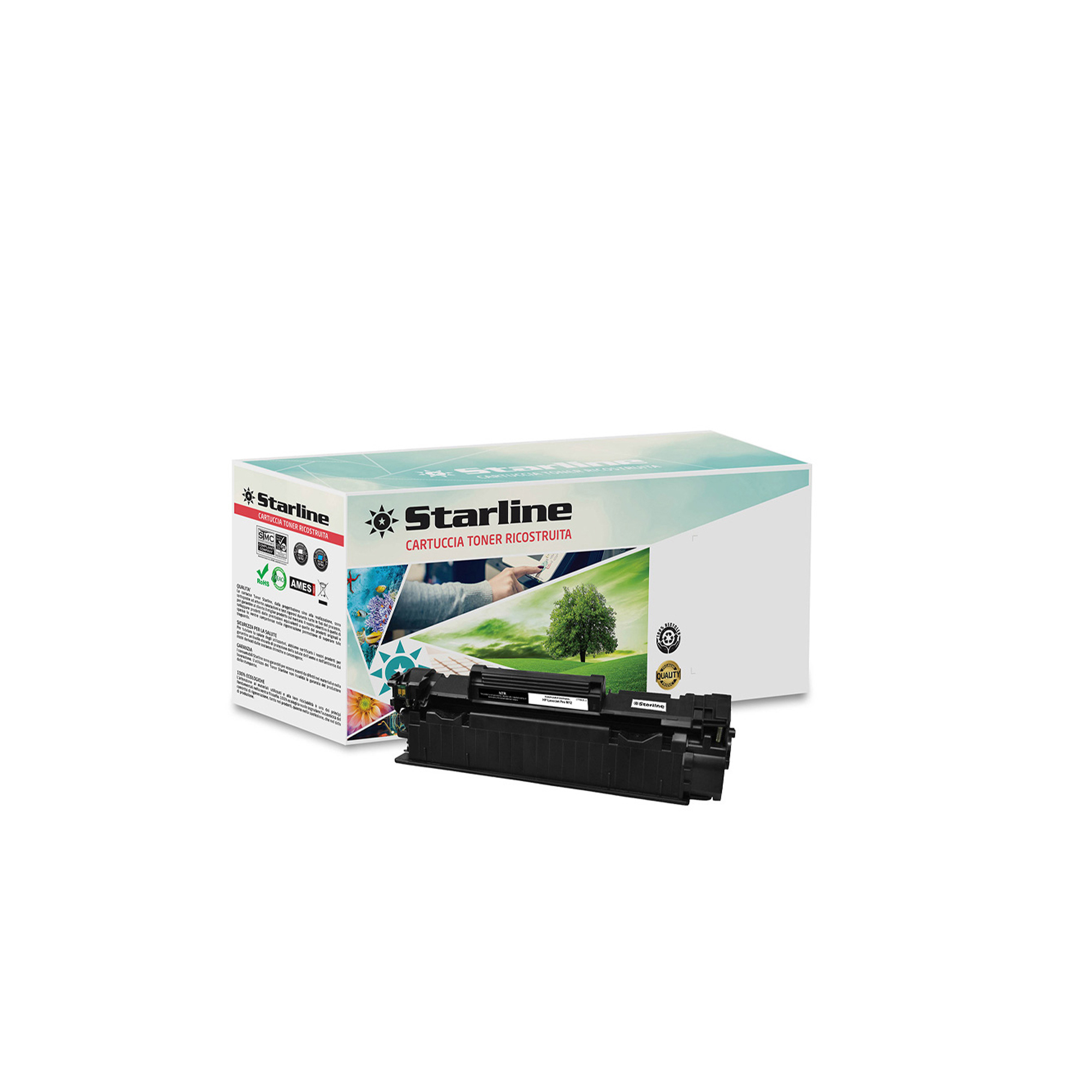 Starline - Toner Ricostruito per HP 79A - …