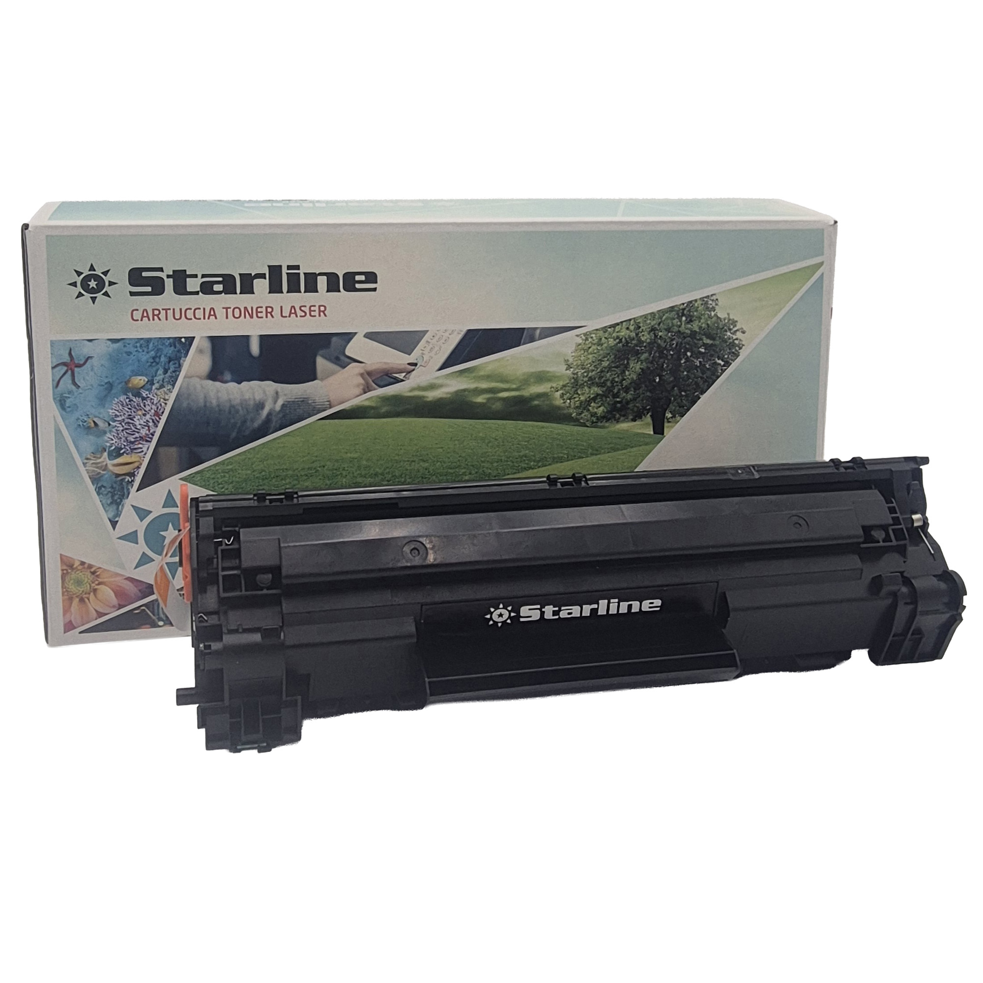 Starline - Toner Ricostruito per HP 83X - …