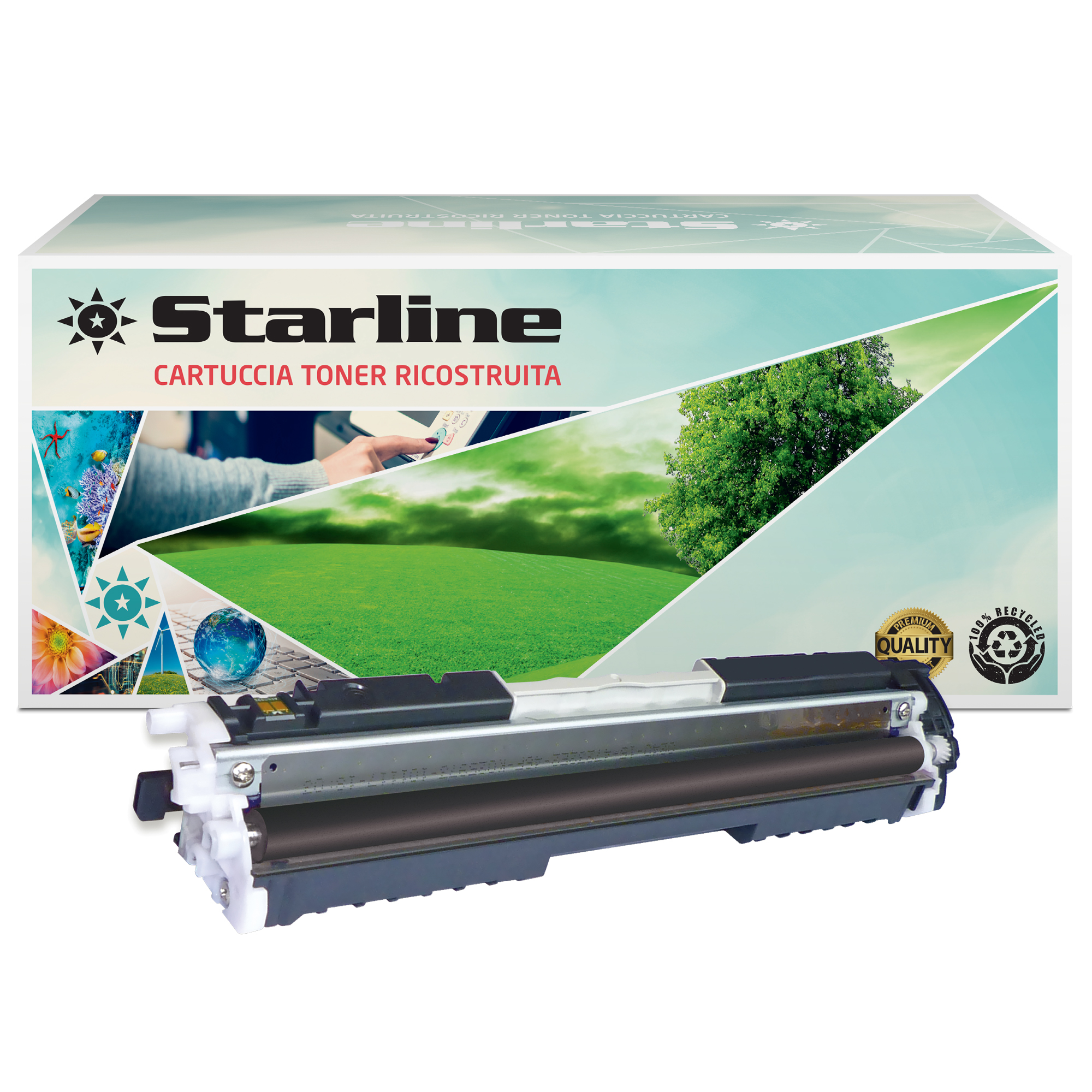 Starline - Toner Ricostruito per HP 94X - …
