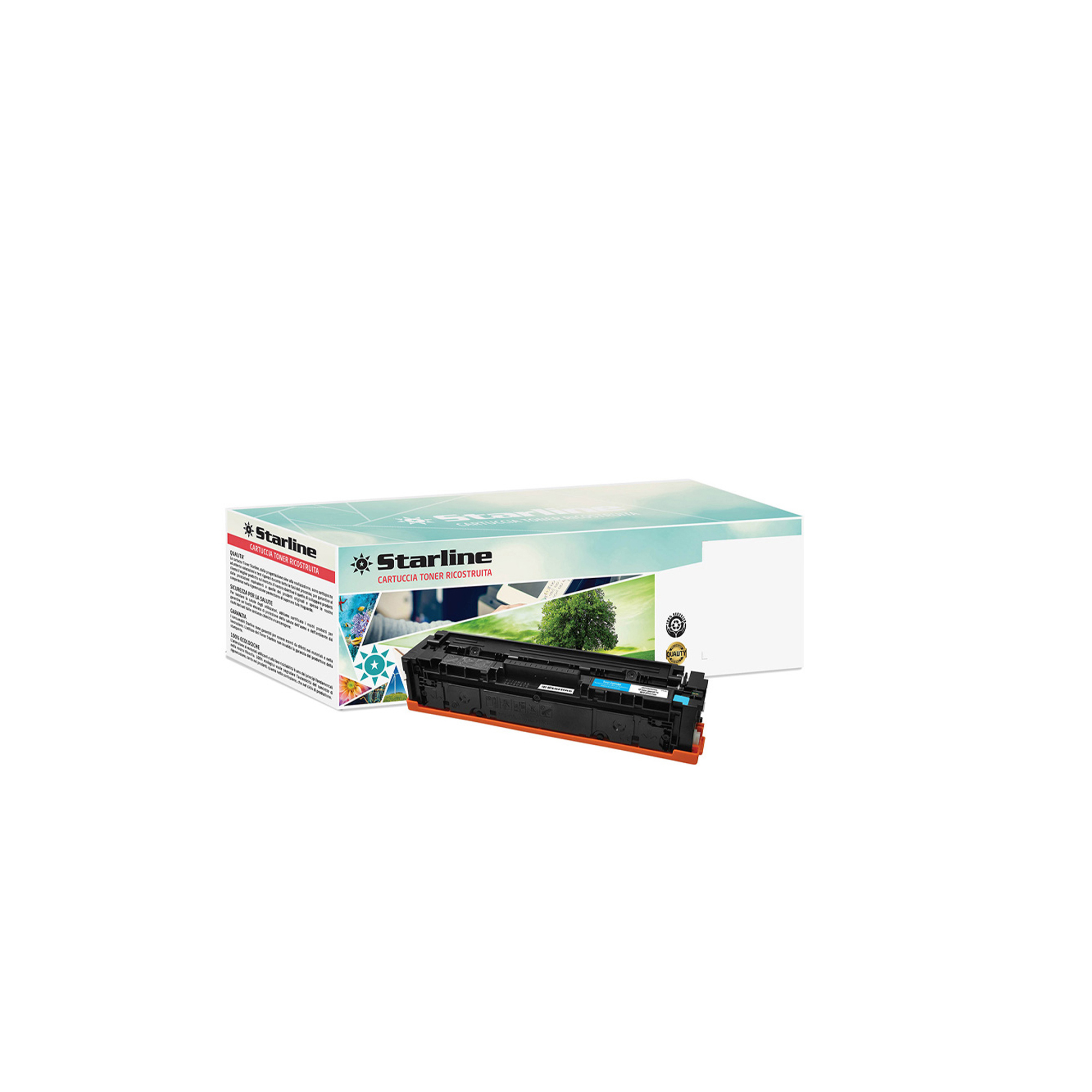 Starline - Toner Ricostruito per HP 201A - …