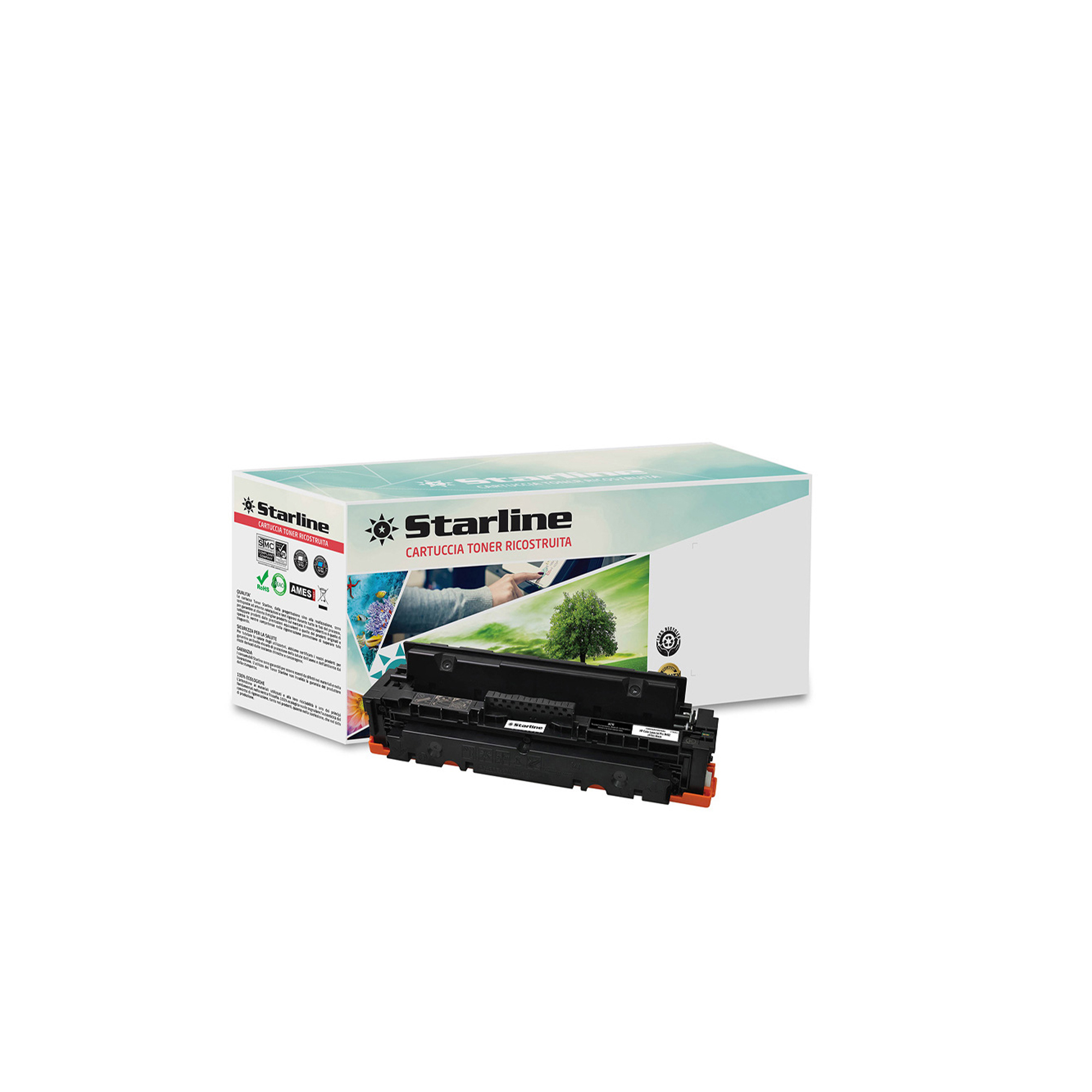 Starline - Toner Ricostruito per HP 410X - …
