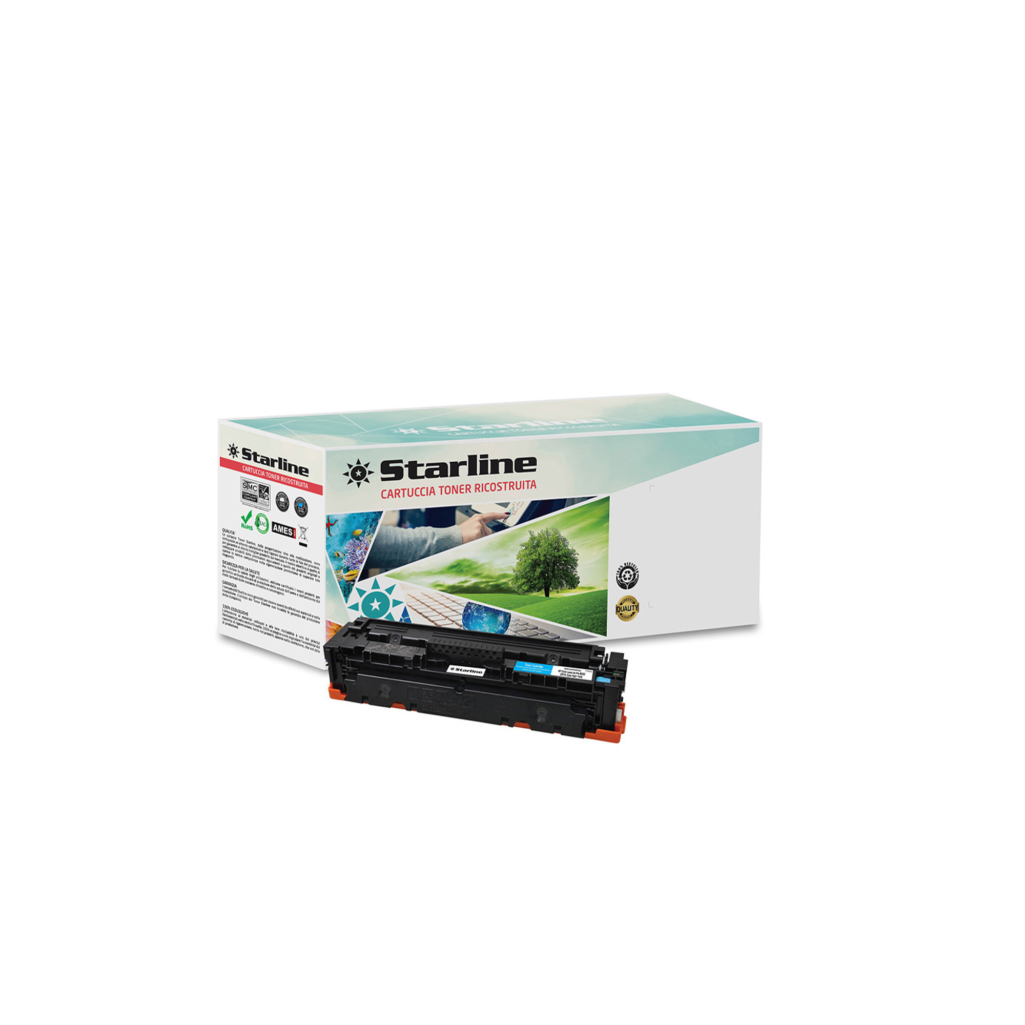 Starline - Toner Ricostruito - per HP 410A …