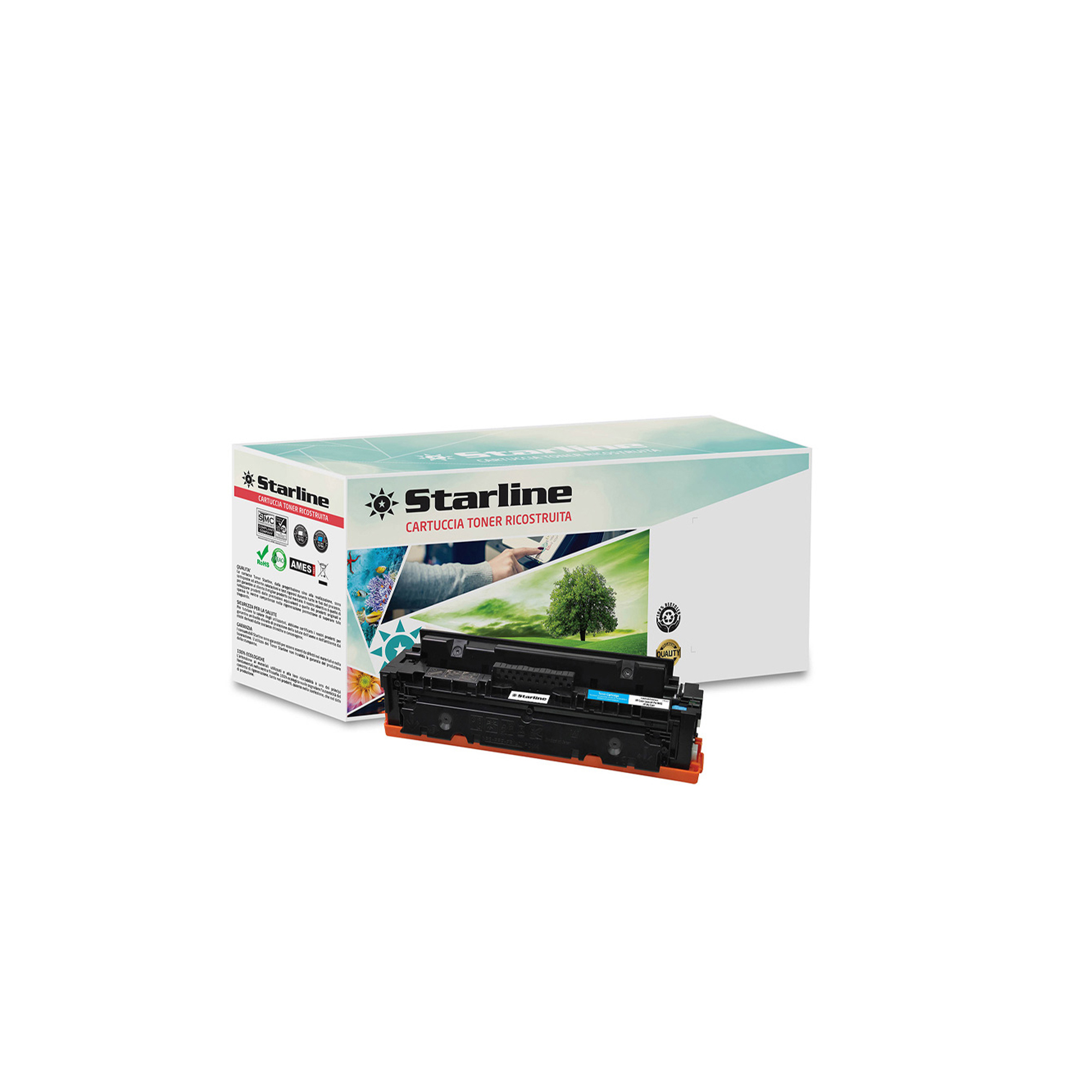 Starline - Toner Ricostruito per HP 410X - …