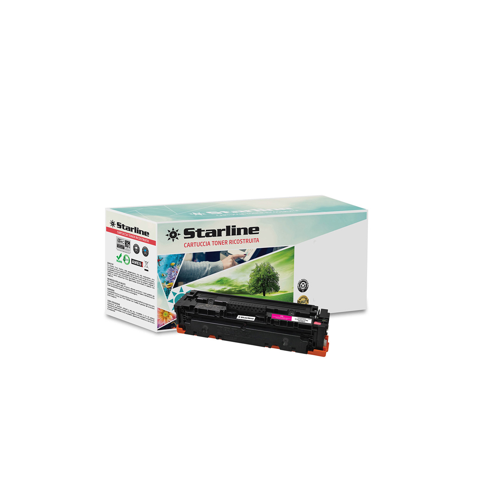 Starline - Toner Ricostruito per HP 410X - …