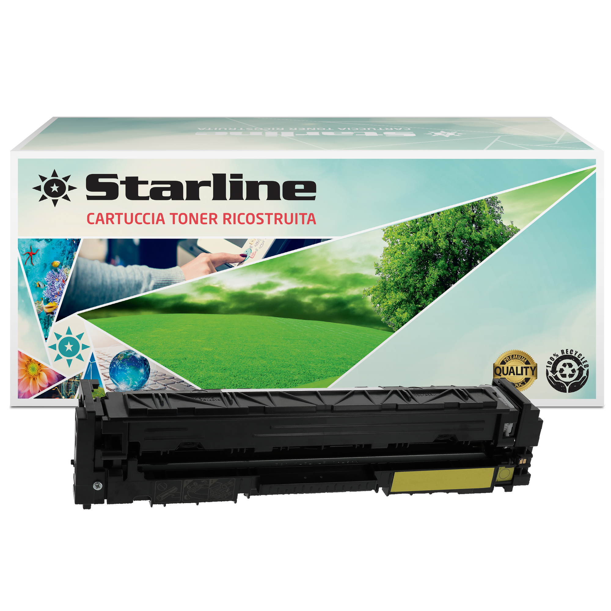 Starline - Toner Ricostruito per HP 205A - …