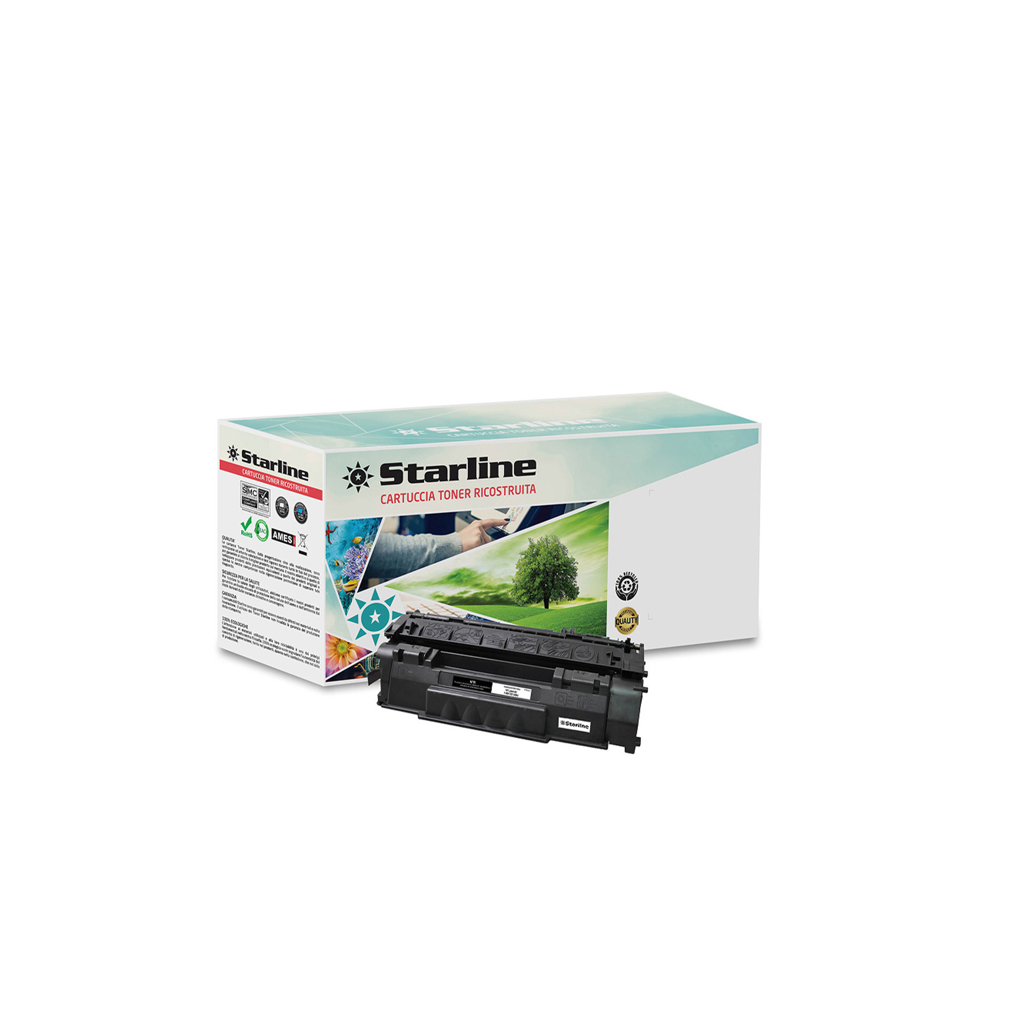 Starline - Toner Ricostruito - per HP 49A …