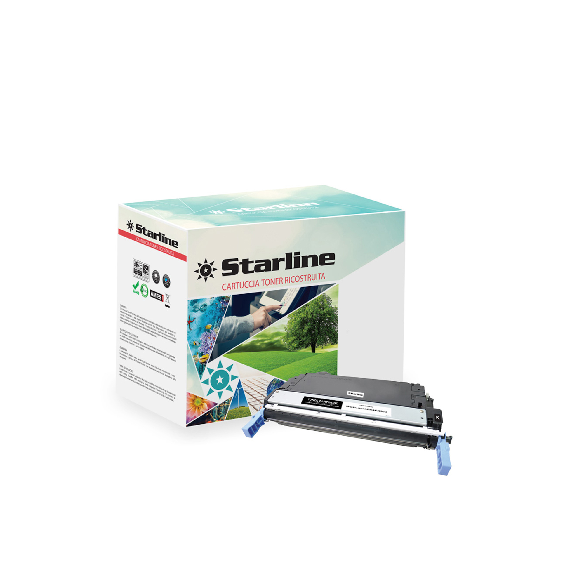 Starline - Toner Ricostruito - per HP 643A …