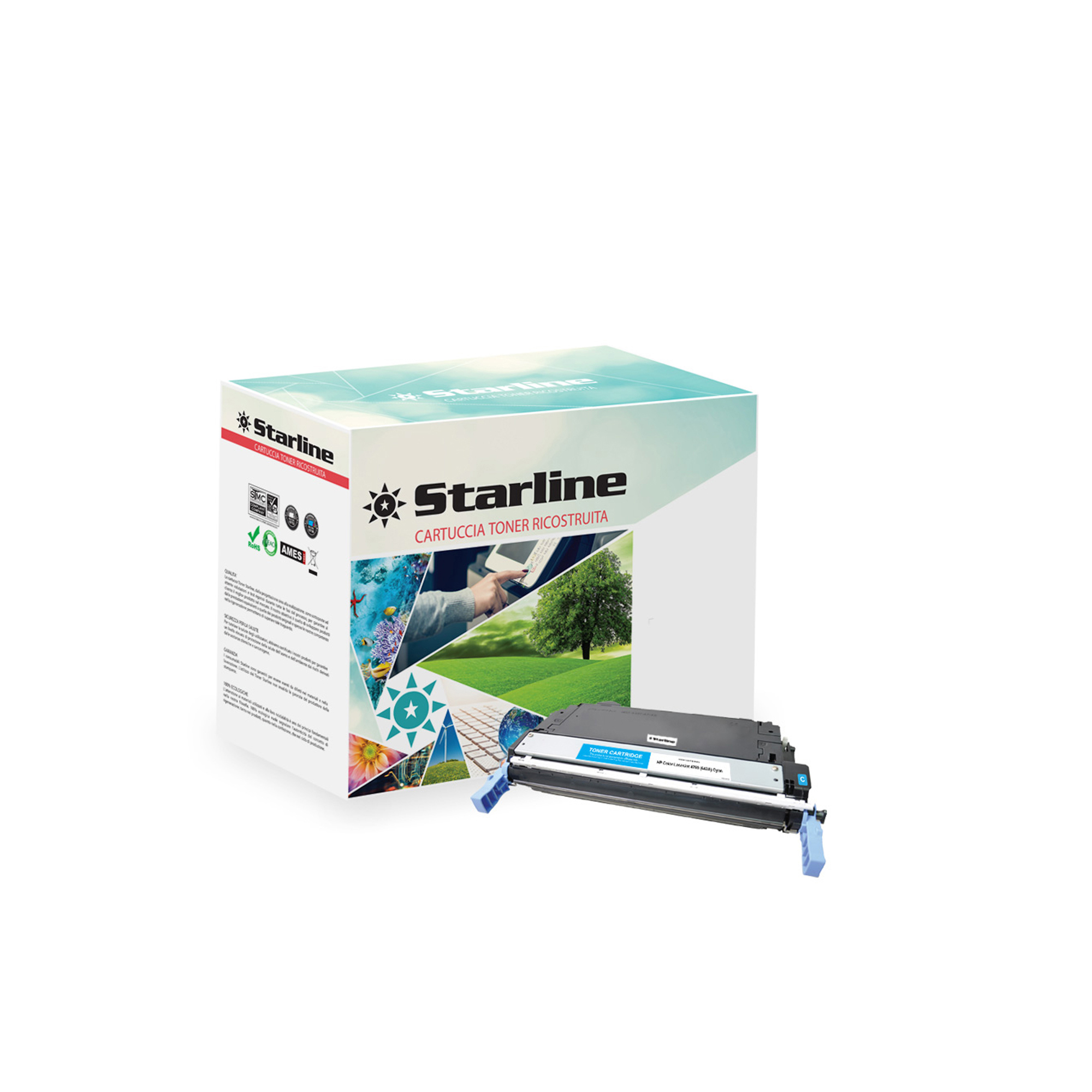 Starline - Toner Ricostruito - per HP 643A …