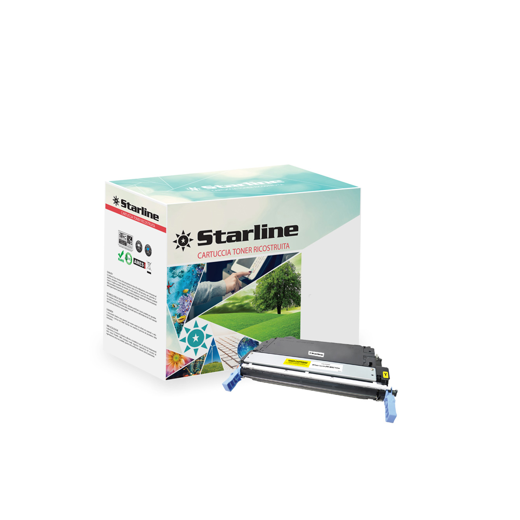 Starline - Toner Ricostruito - per HP 643A …