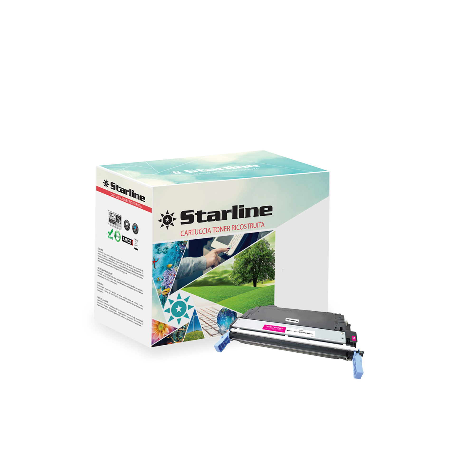 Starline - Toner Ricostruito - per HP 643A …