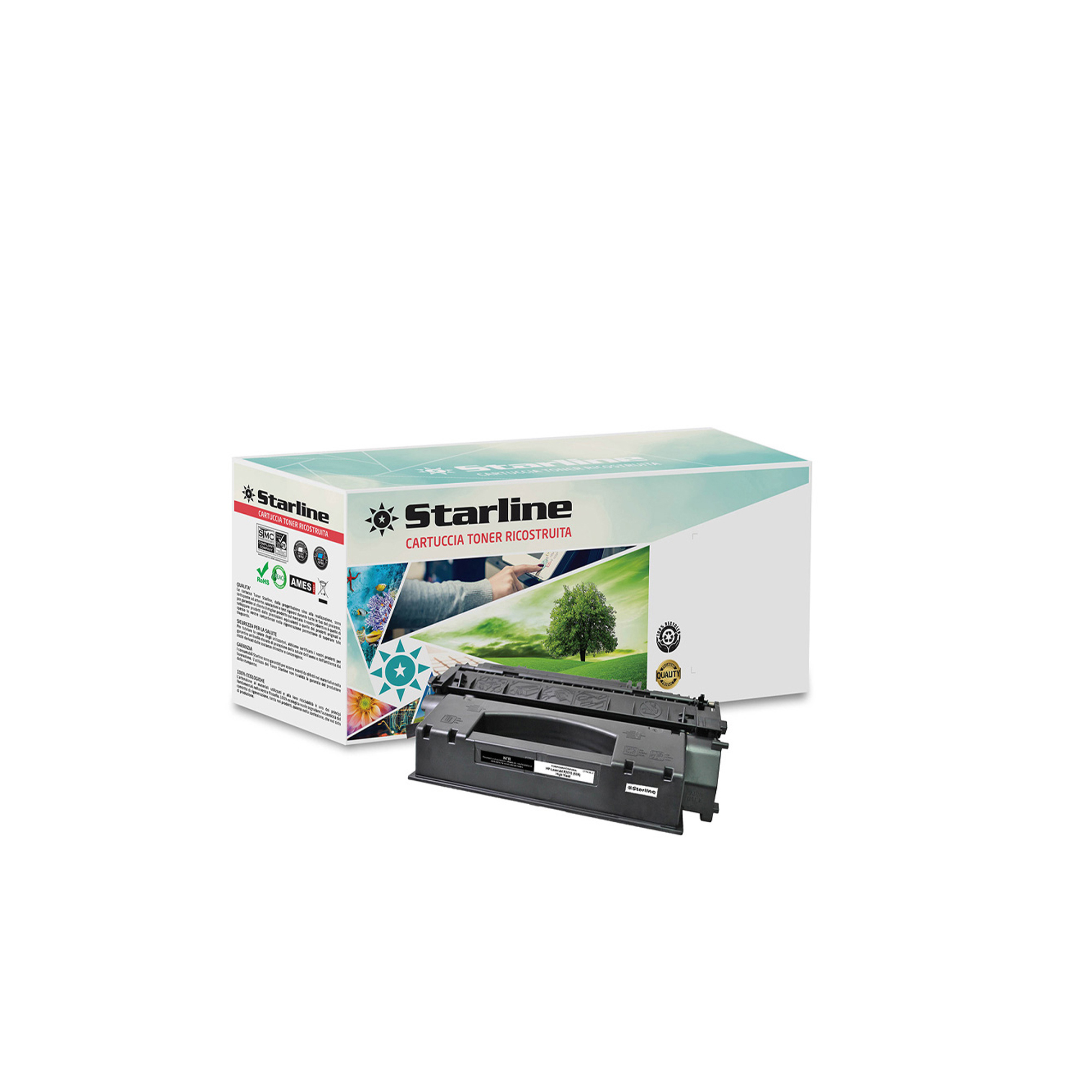 Starline - Toner Ricostruito - per HP 53X …