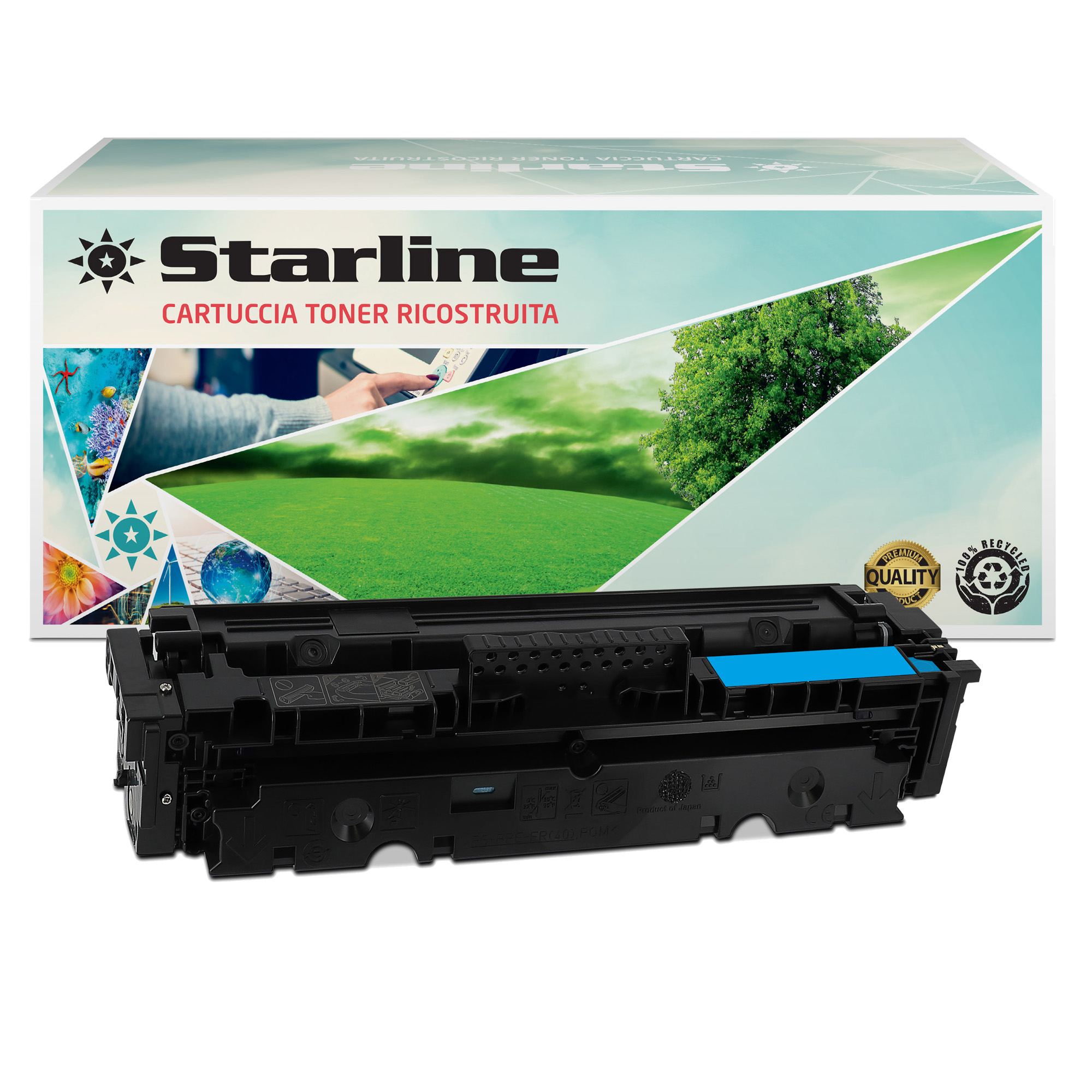Starline - Toner Ricostruito per HP 415A - …