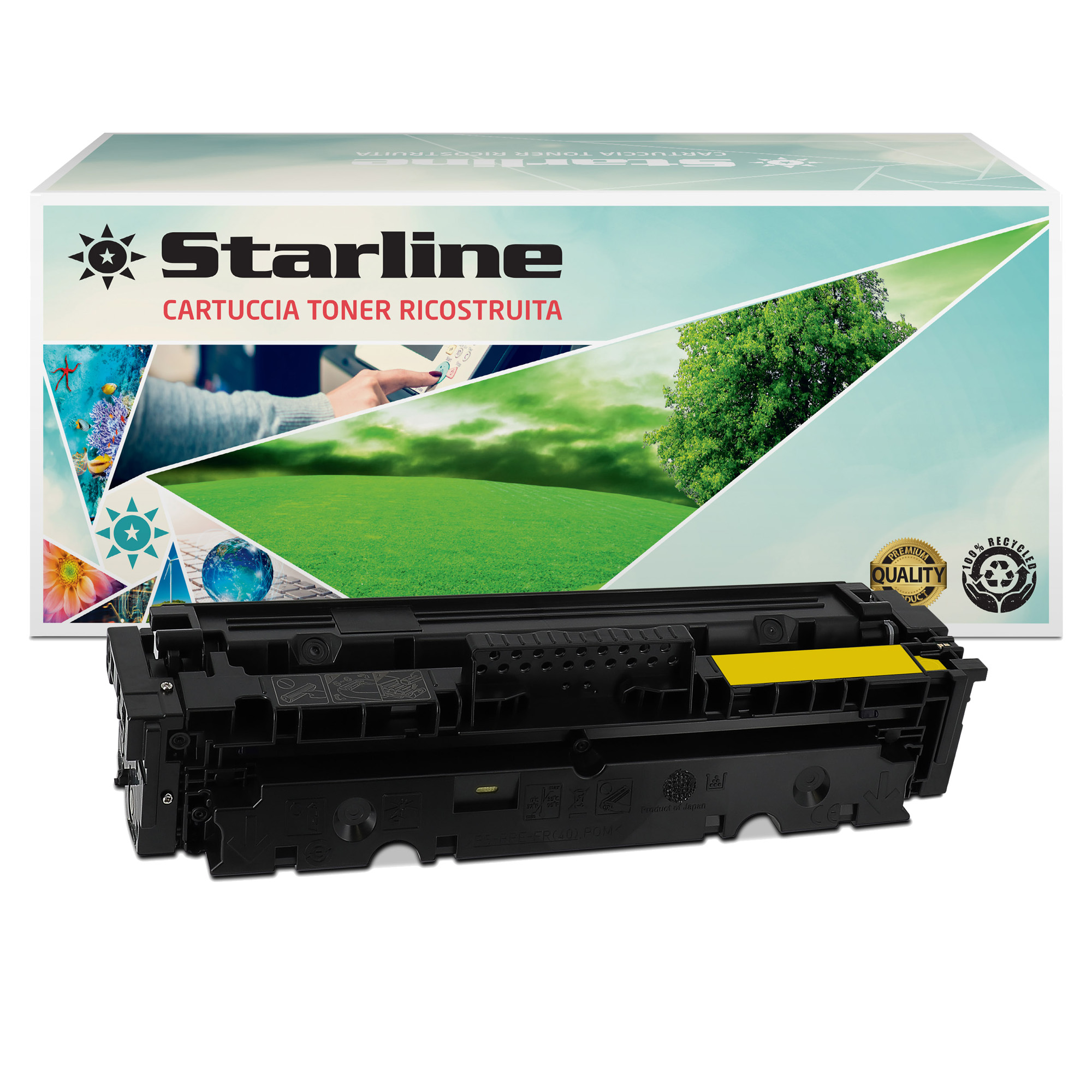 Starline - Toner Ricostruito per HP 415A - …
