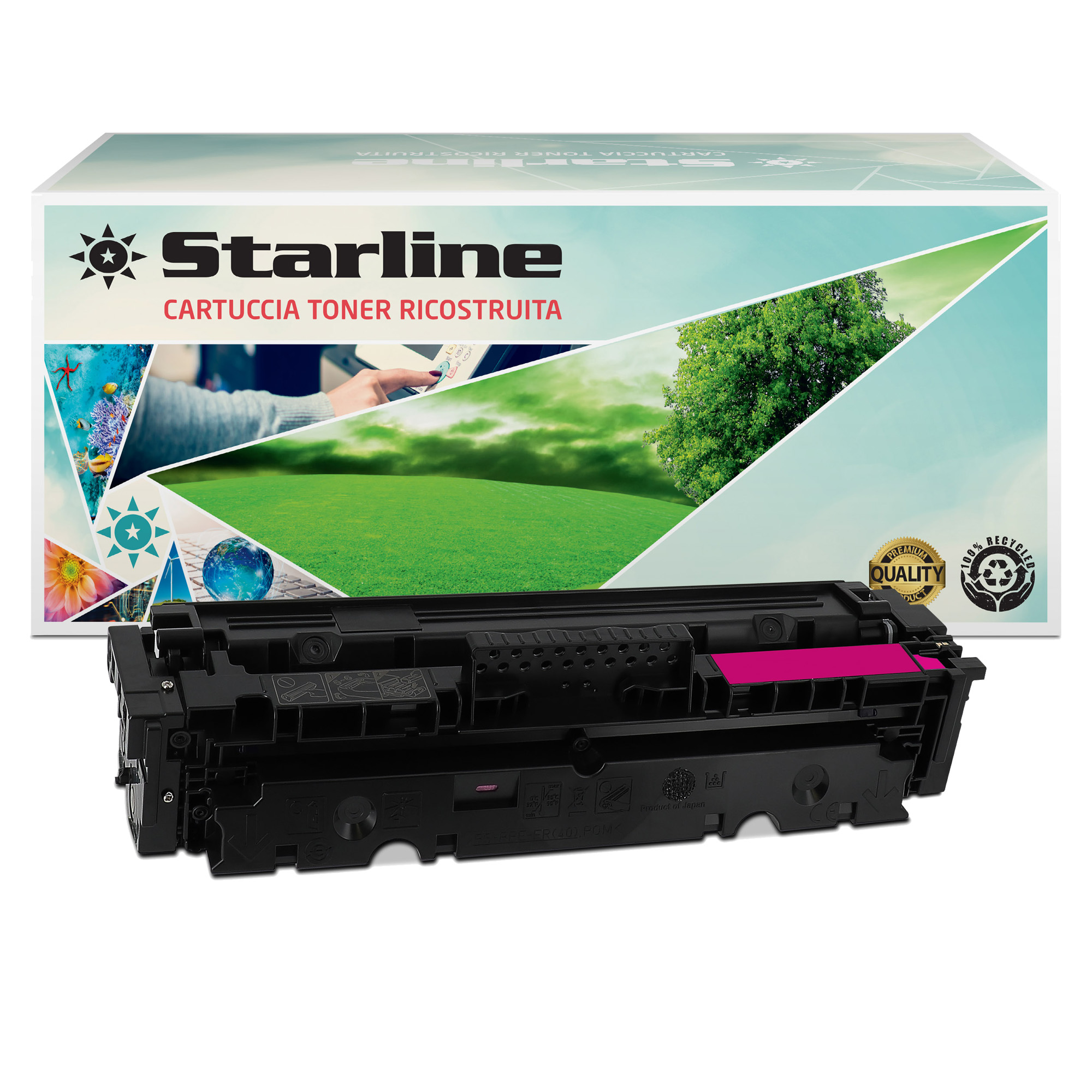 Starline - Toner Ricostruito per HP 415A - …