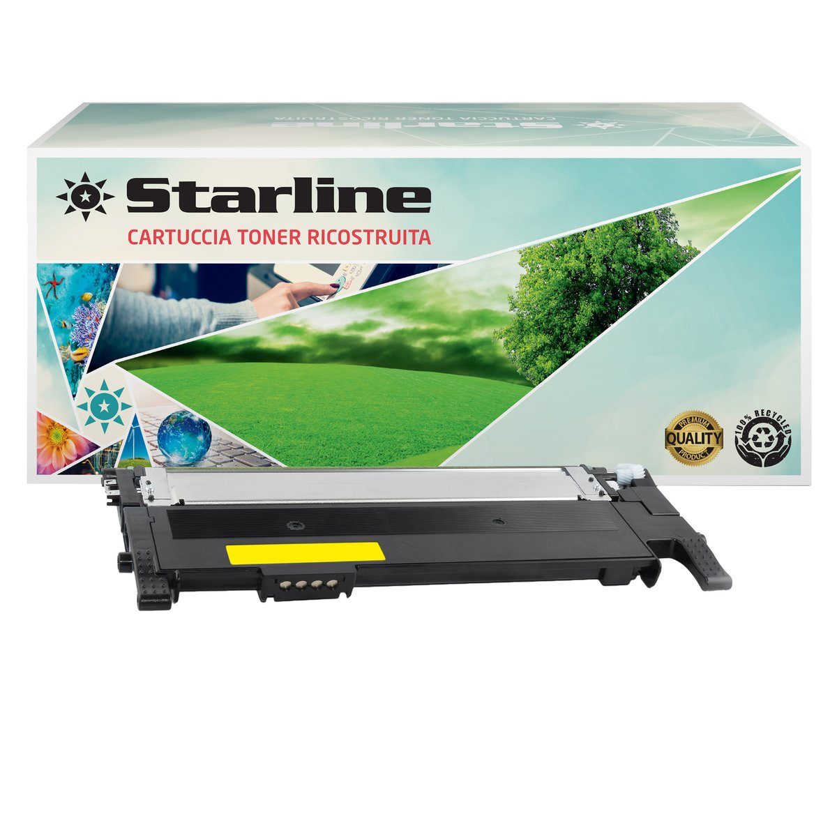 Starline - Toner Ricostruito per HP 117A - …