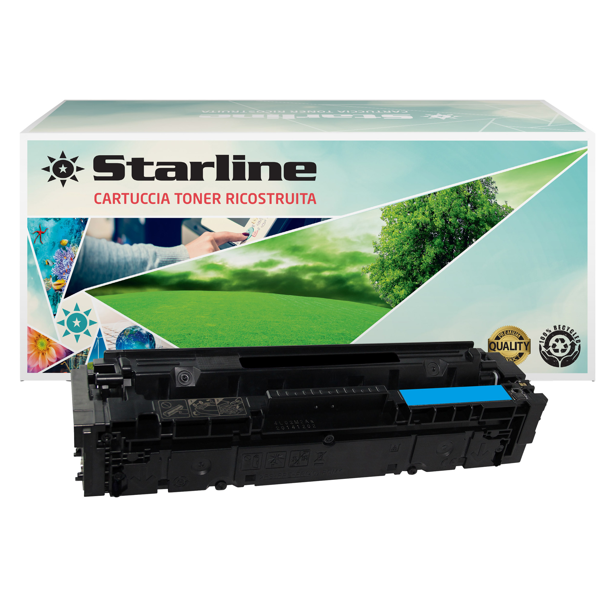 Starline - Toner Ricostruito per HP 216A - …
