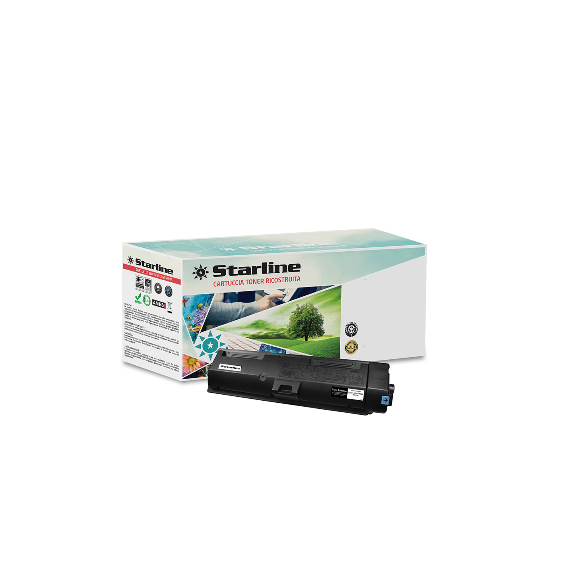 Starline - Toner Ricostruito - per Kyocera - …