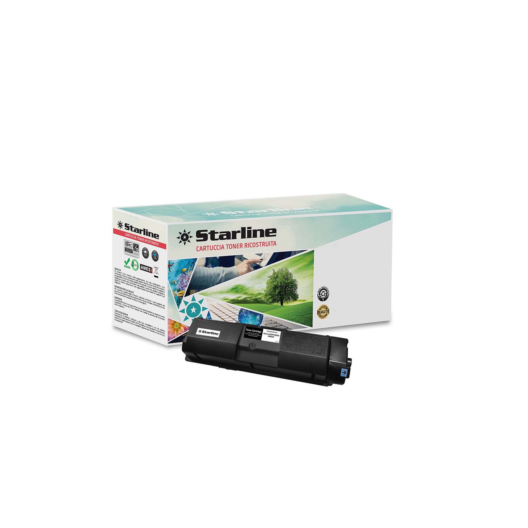 Starline - Toner Ricostruito - per Kyocera - …