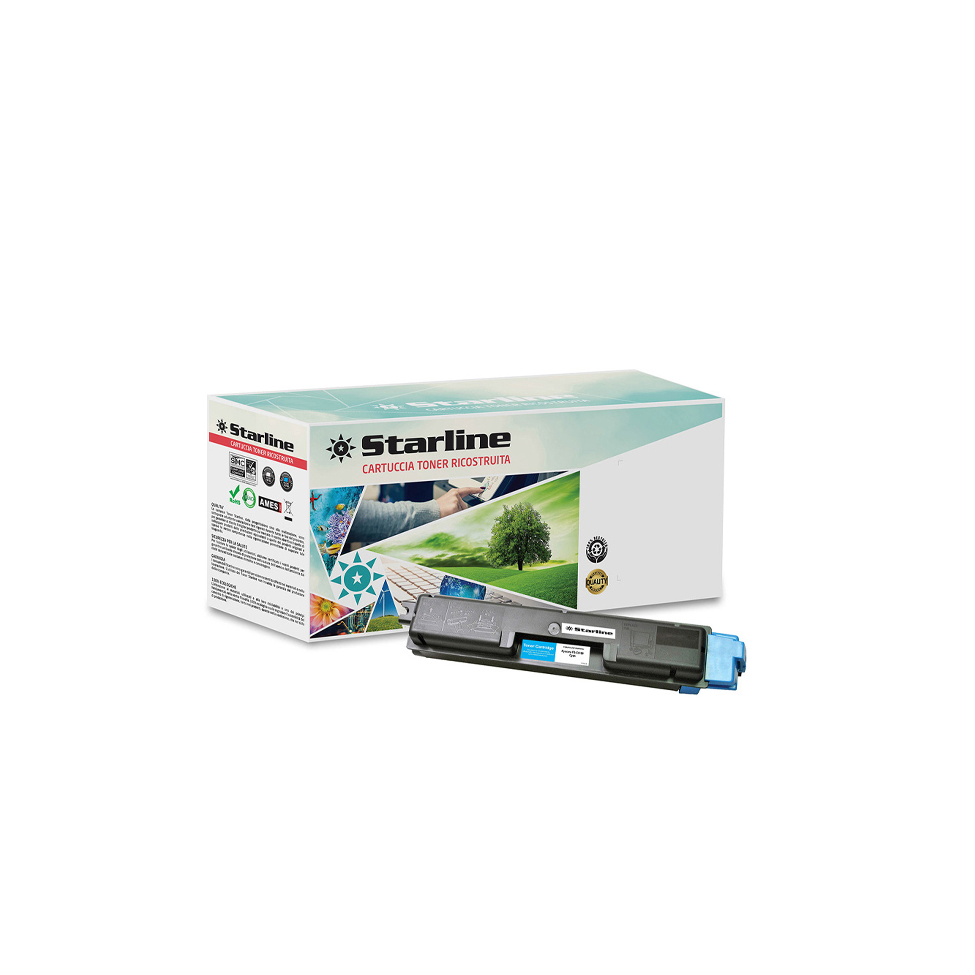 Starline - Toner Ricostruito - per Kyocera - …