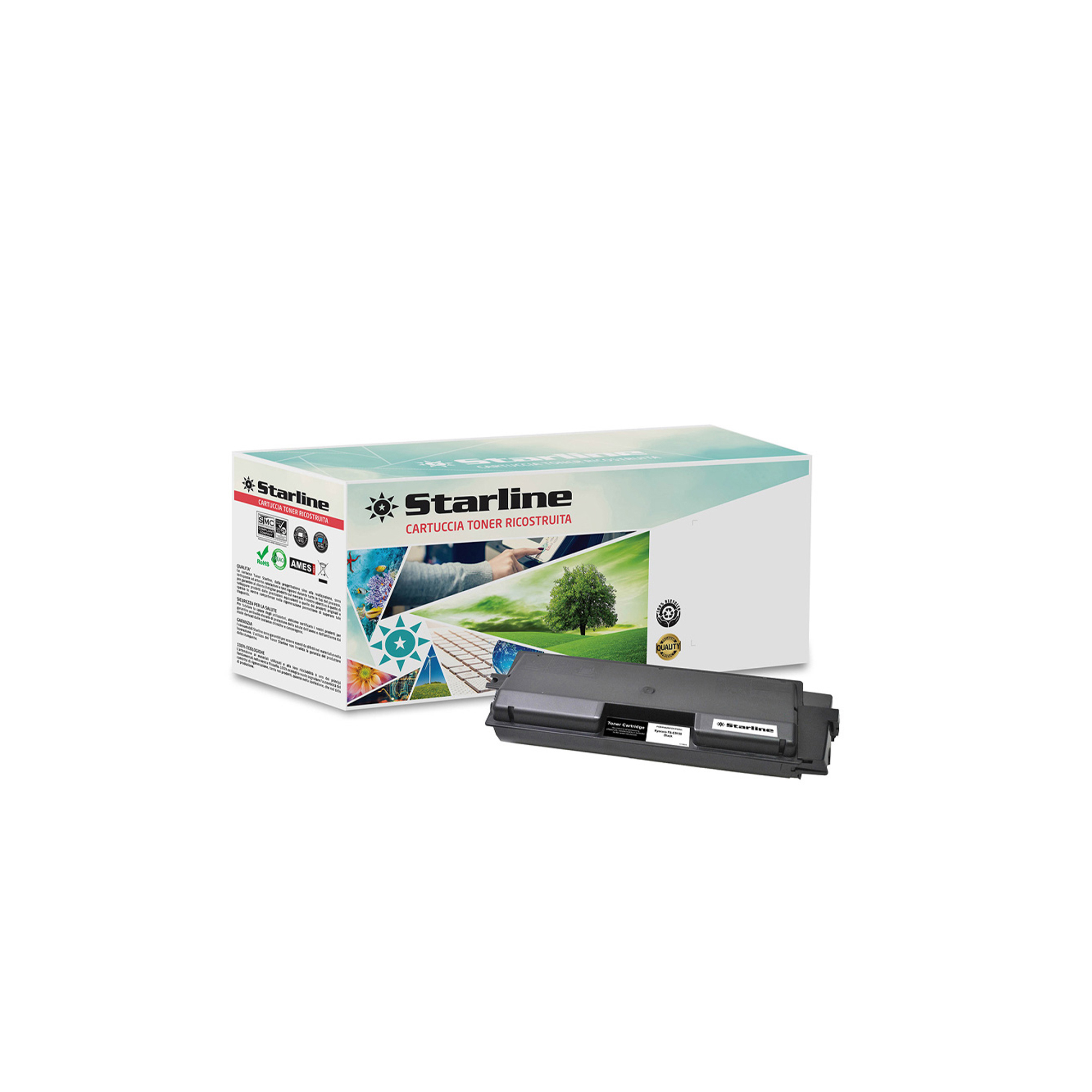 Starline - Toner Ricostruito - per Kyocera - …