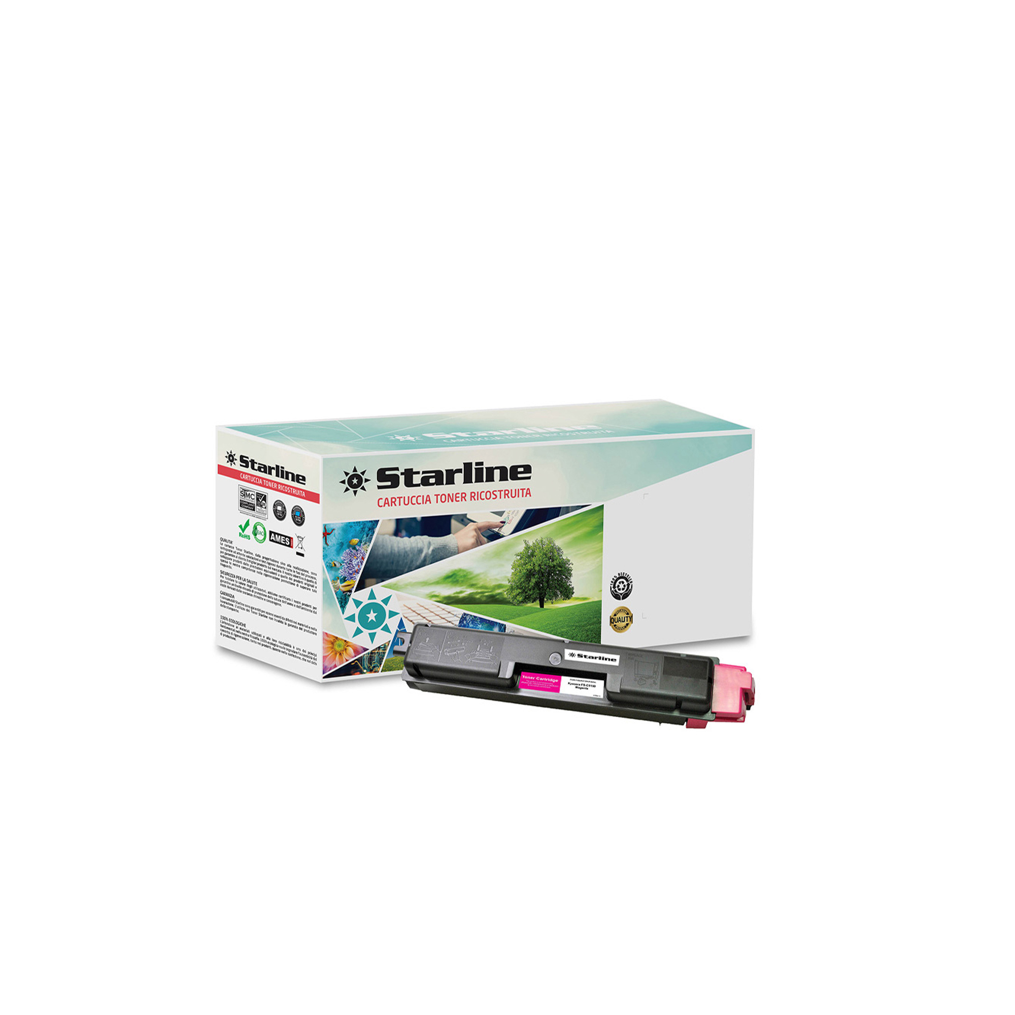 Starline - Toner Ricostruito - per Kyocera - …
