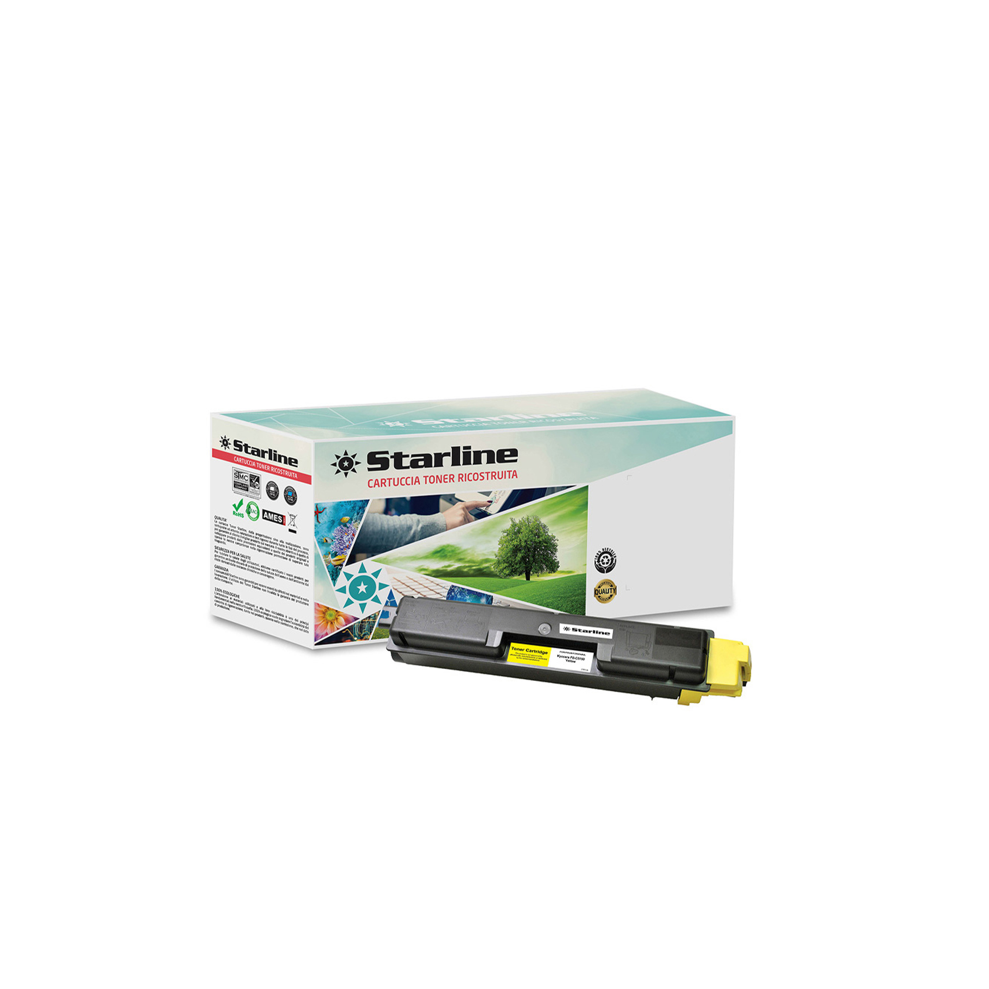 Starline - Toner Ricostruito - per Kyocera - …