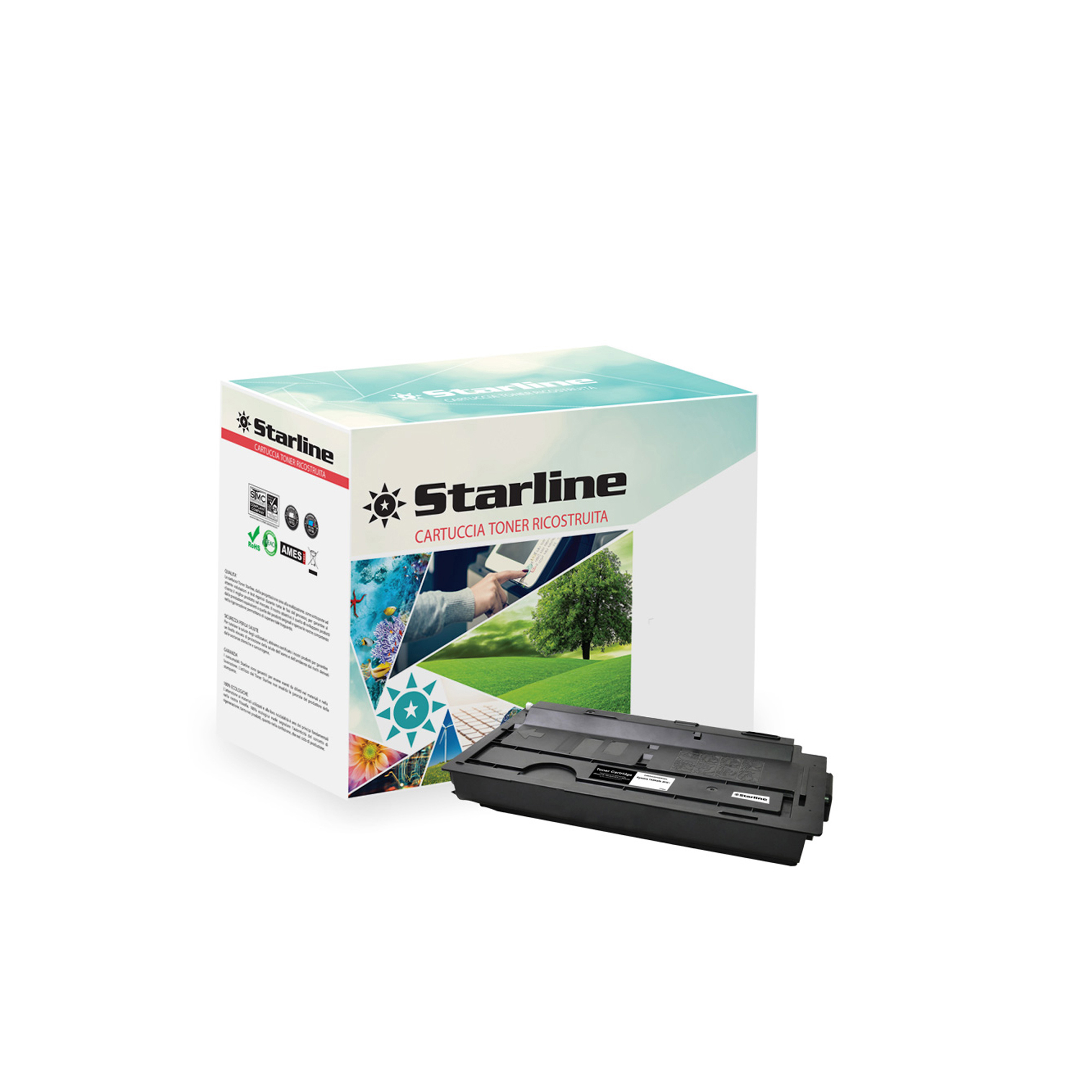 Starline - Toner Ricostruito - per Kyocera Taskalfa …