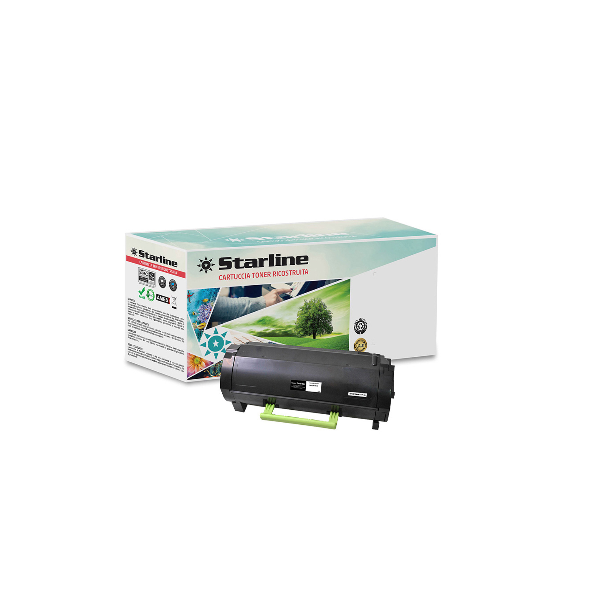 Starline - Toner Ricostruito - per Lexmark - …