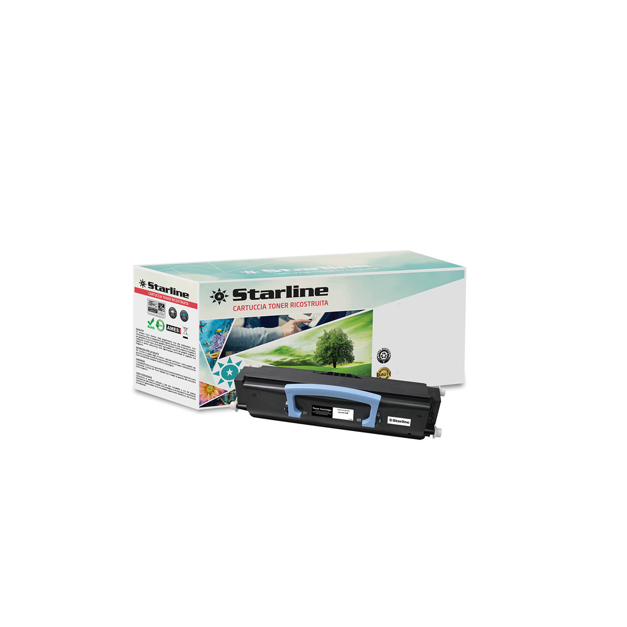 Starline - Toner Ricostruito - per Lexmark - …