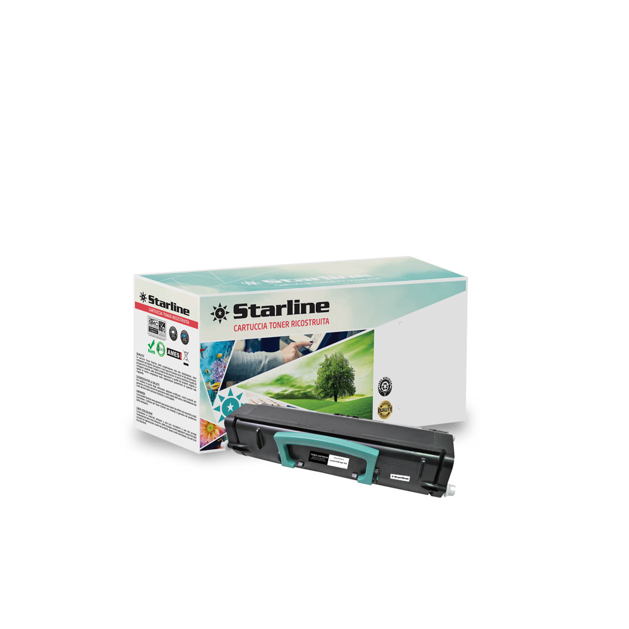 Starline - Toner Ricostruito - per Lexmark - …
