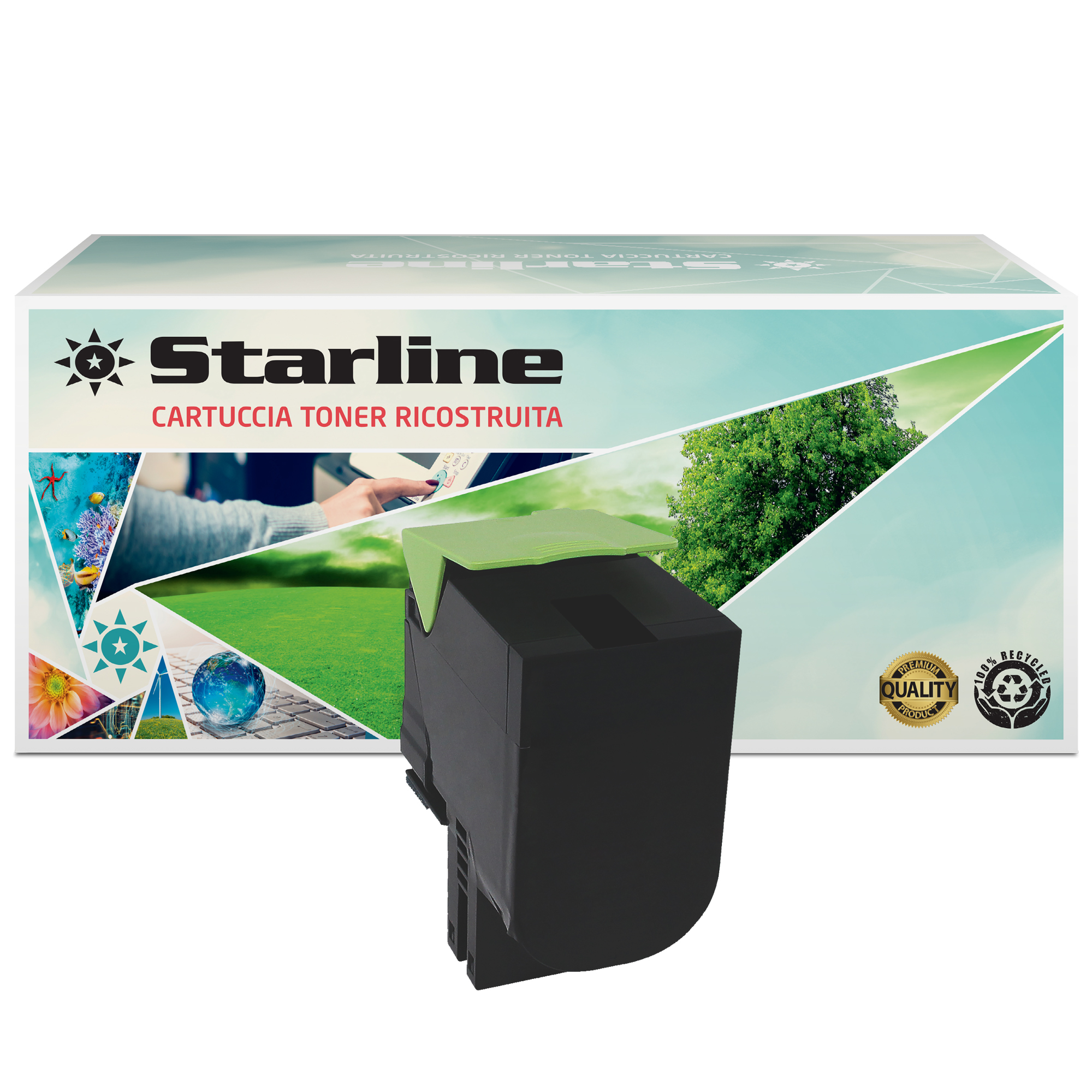 Starline - Toner Ricostruito - per Lexmark - …