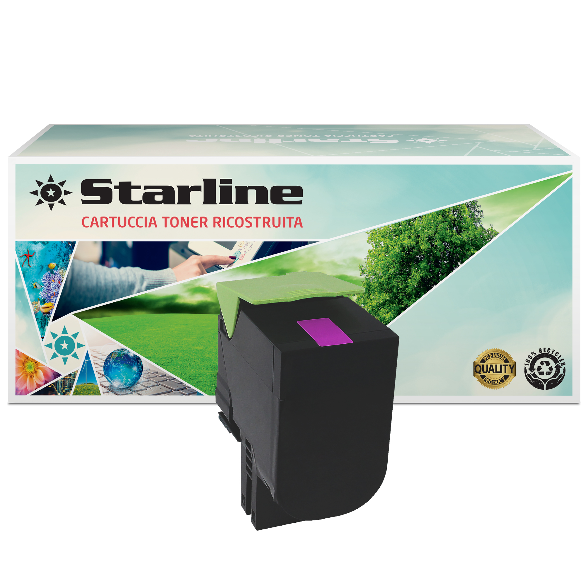 Starline - Toner Ricostruito - per Lexmark - …