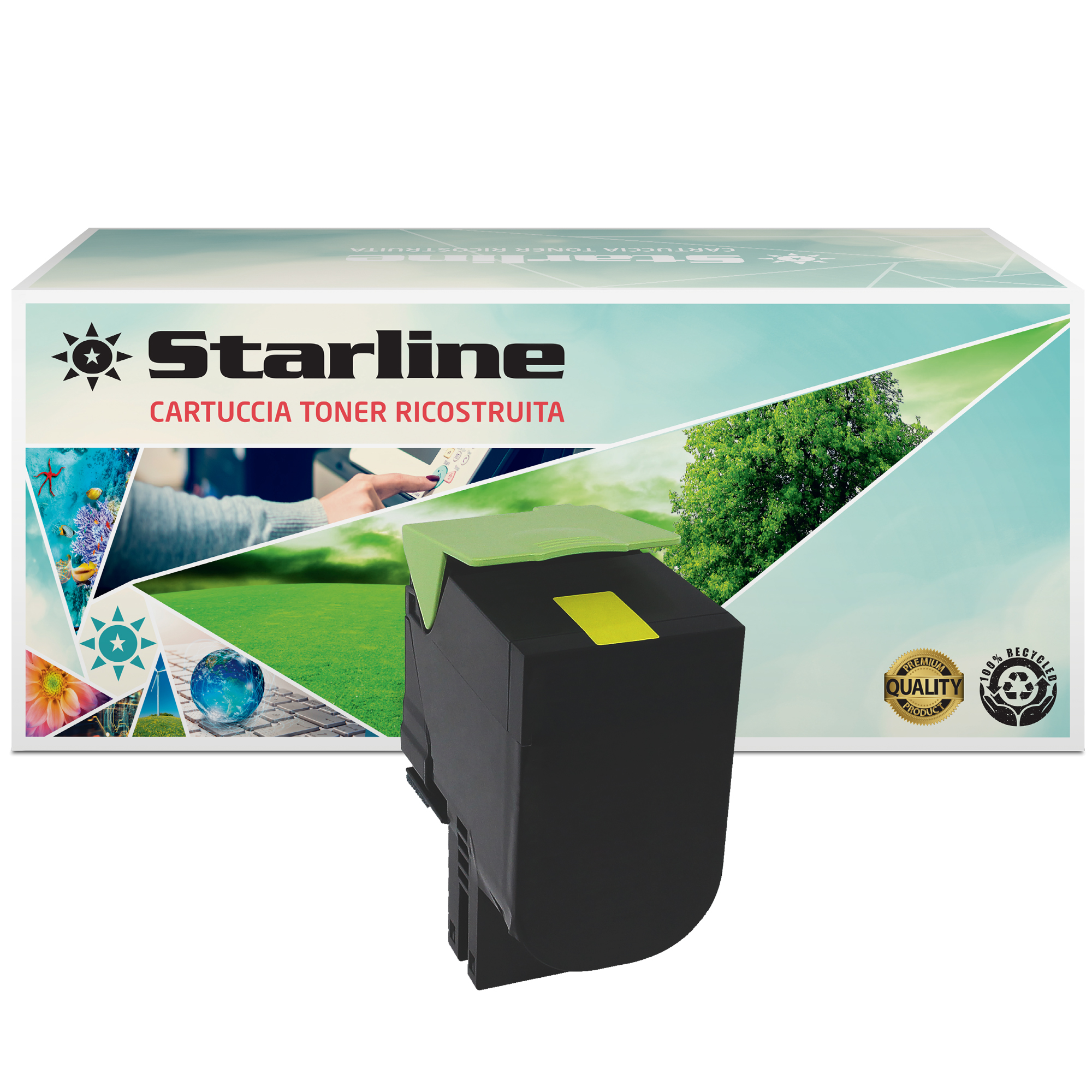 Starline - Toner Ricostruito - per Lexmark - …