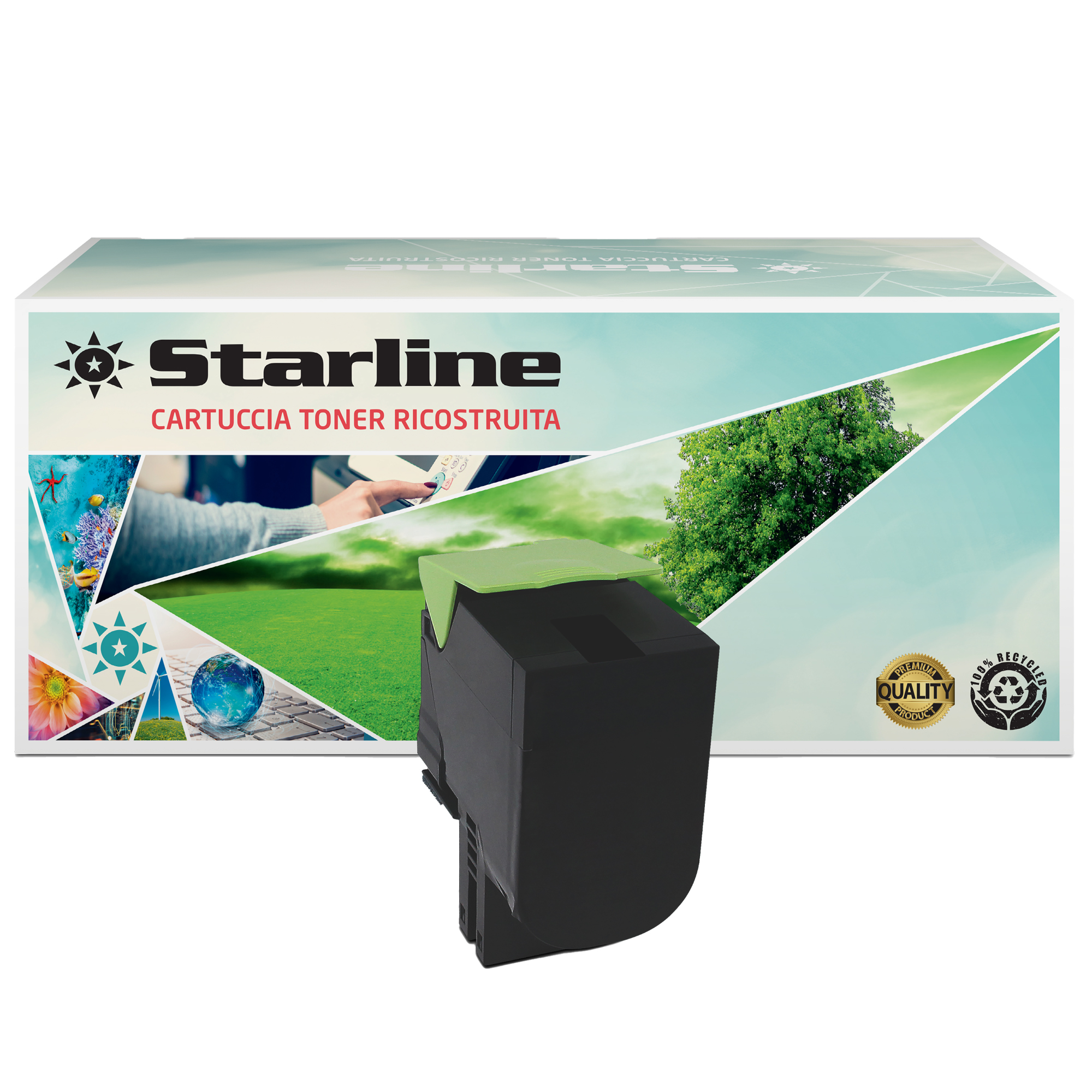 Starline - Toner Ricostruito - per Lexmark - …
