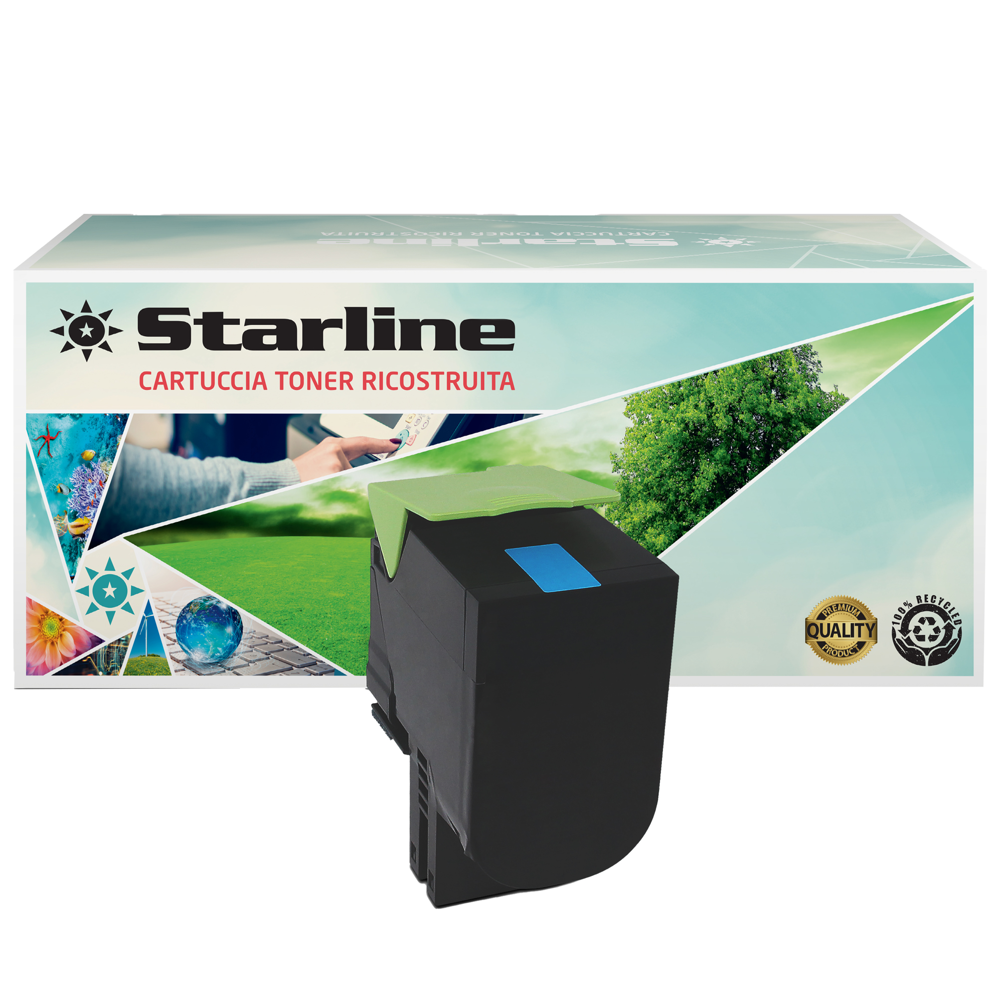 Starline - Toner Ricostruito - per Lexmark - …